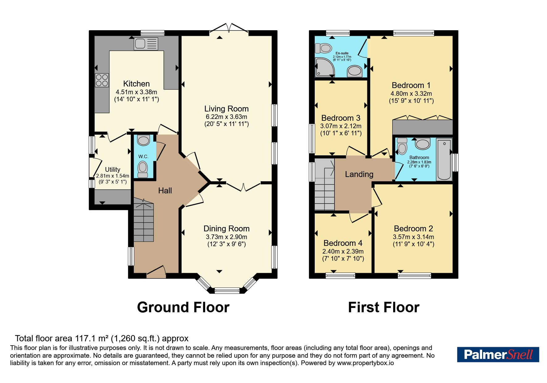 88, Mudford Road, Somerset floorplan