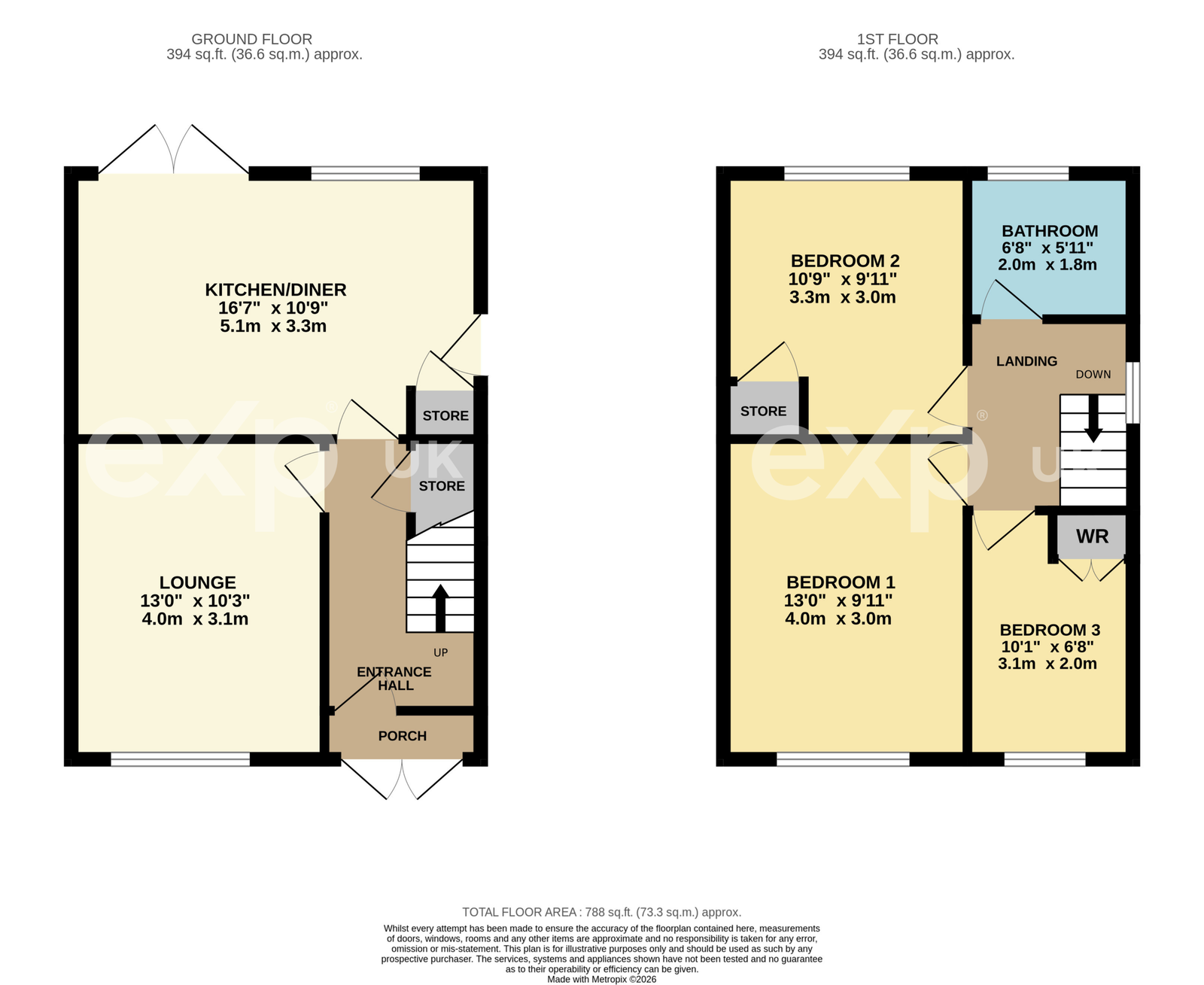 9, Beechwood Road, Telford floorplan