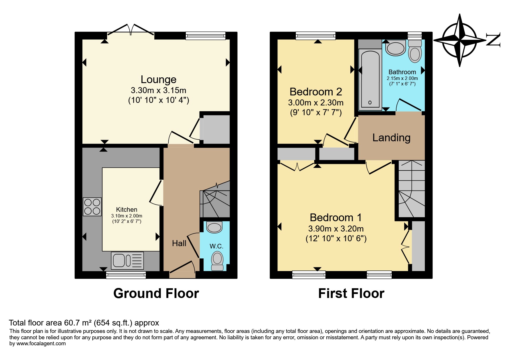 21, Saxelby Close, Riddings, Alfreton floorplan