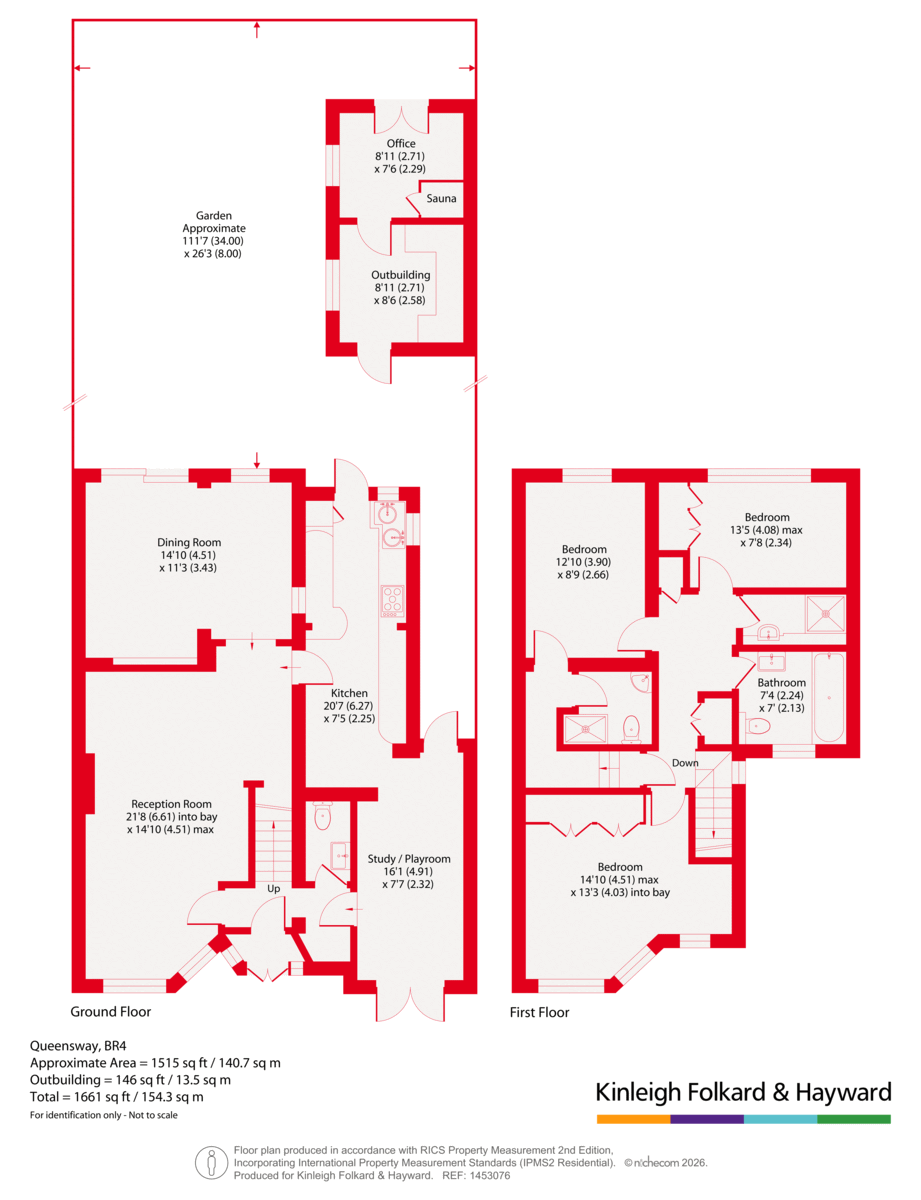 126, Queensway, Kent floorplan