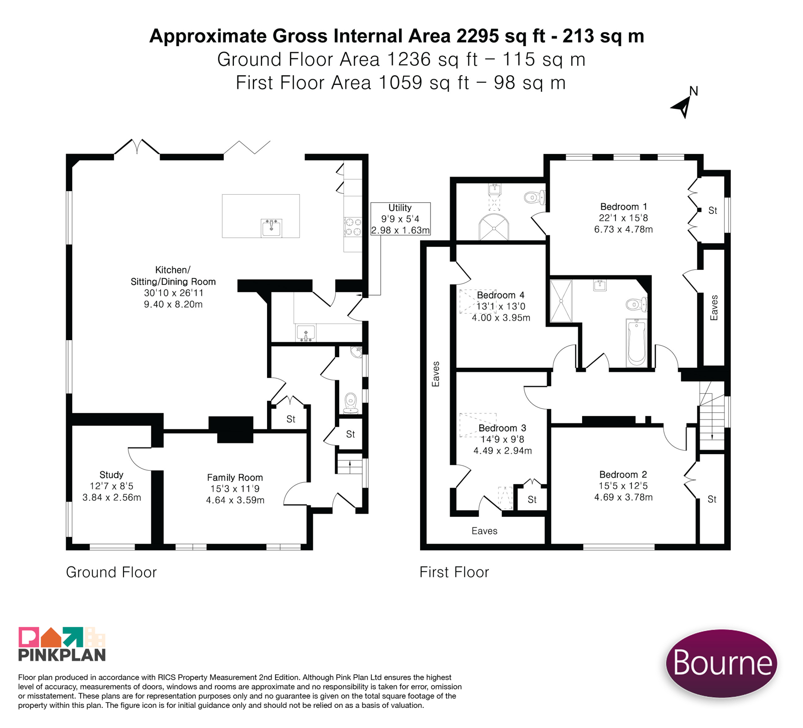 Oakdene,, Farnham Road, Farnham floorplan