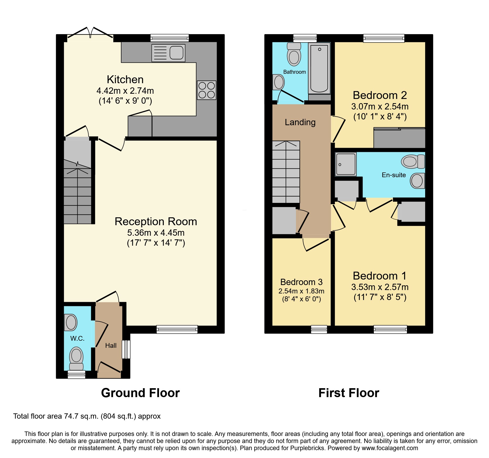 7, The Croft, Godalming floorplan