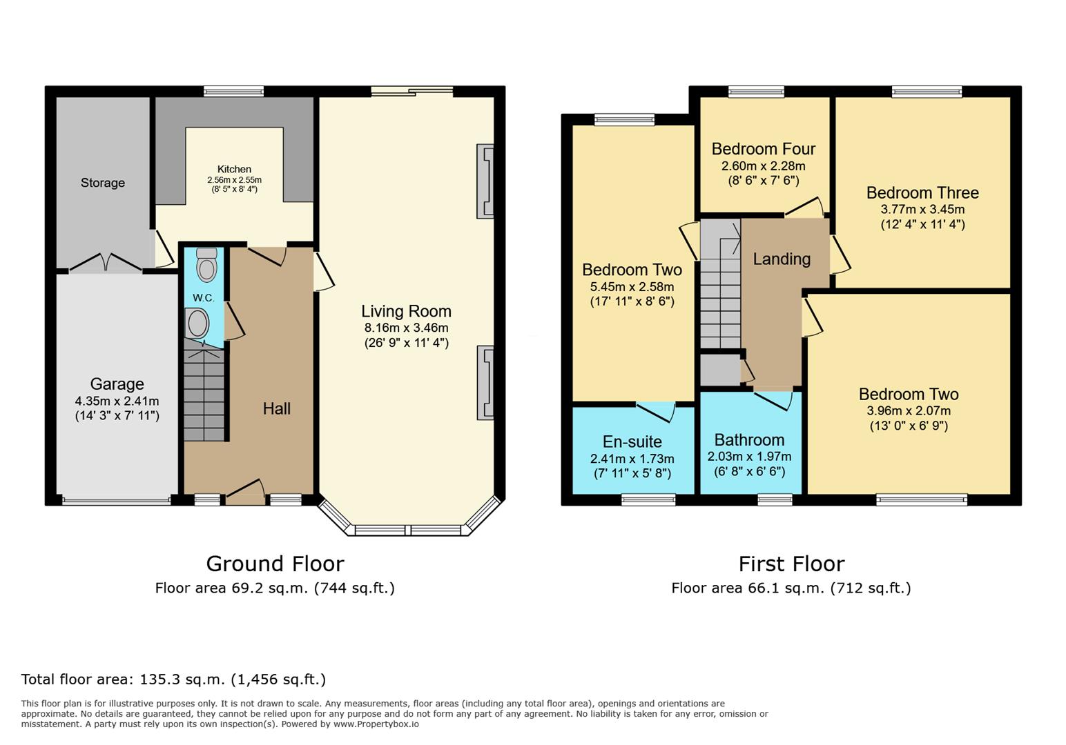 26, Oakland Avenue, Barnstaple floorplan