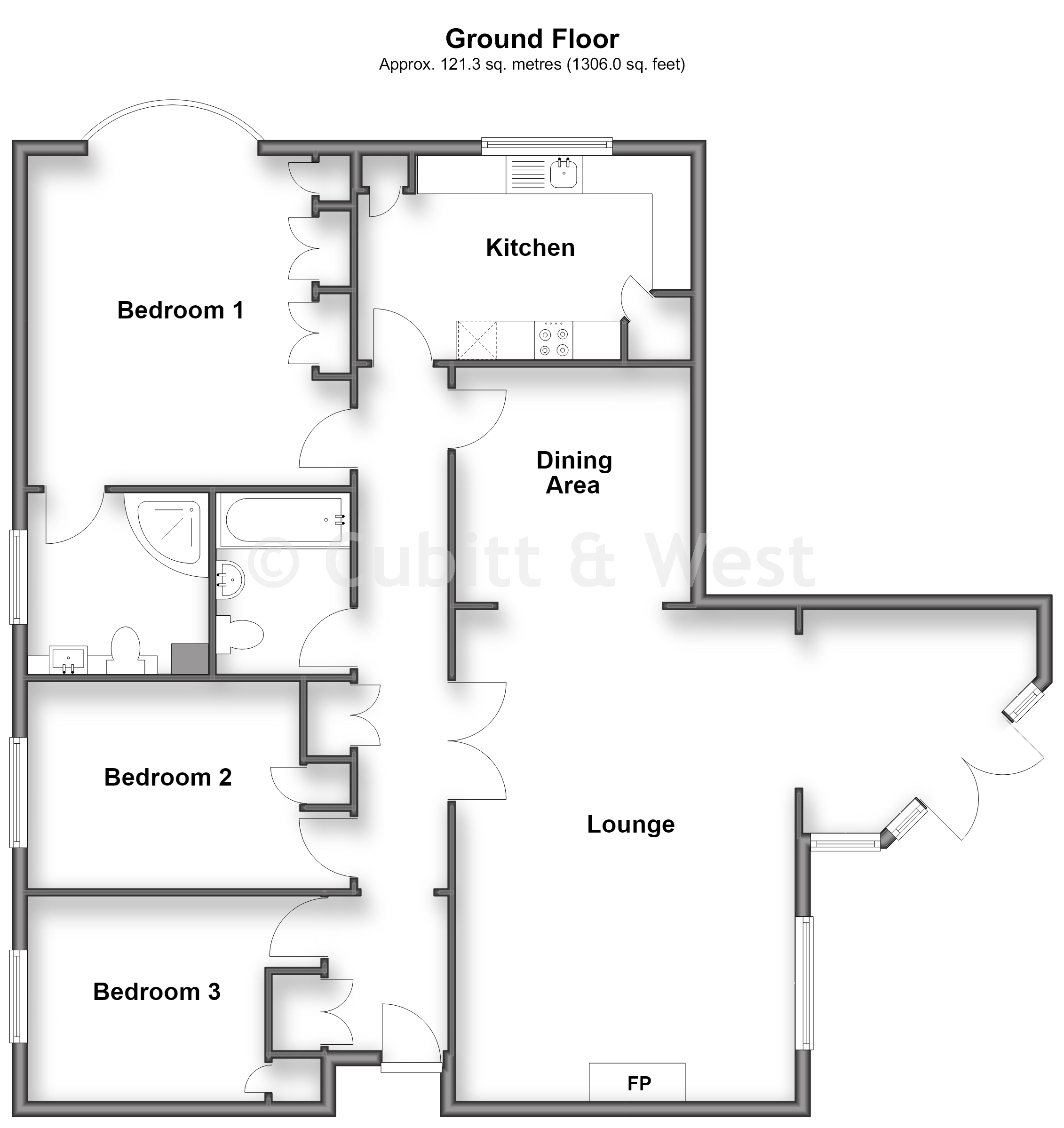 Fosters, Fosters Close, East Preston floorplan