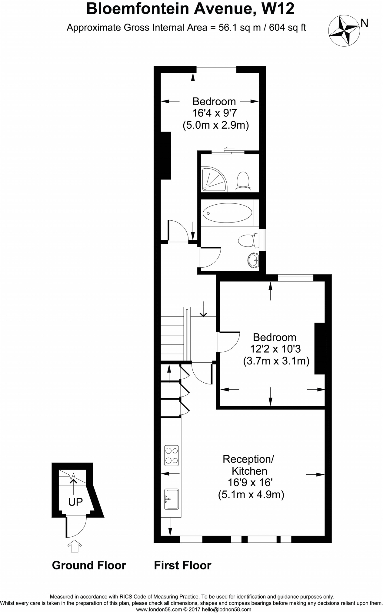 2 Bedrooms Flat to rent in Bloemfontein Avenue, London W12