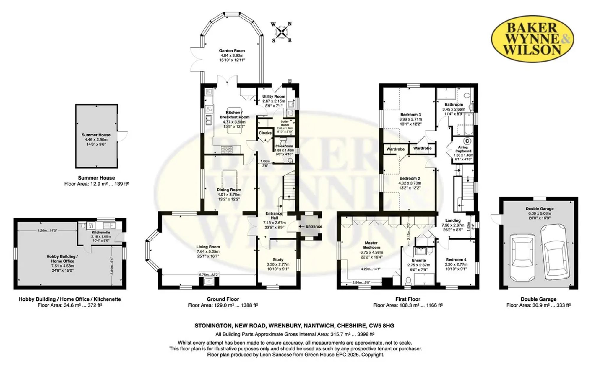 Stonington New Road, Nantwich floorplan