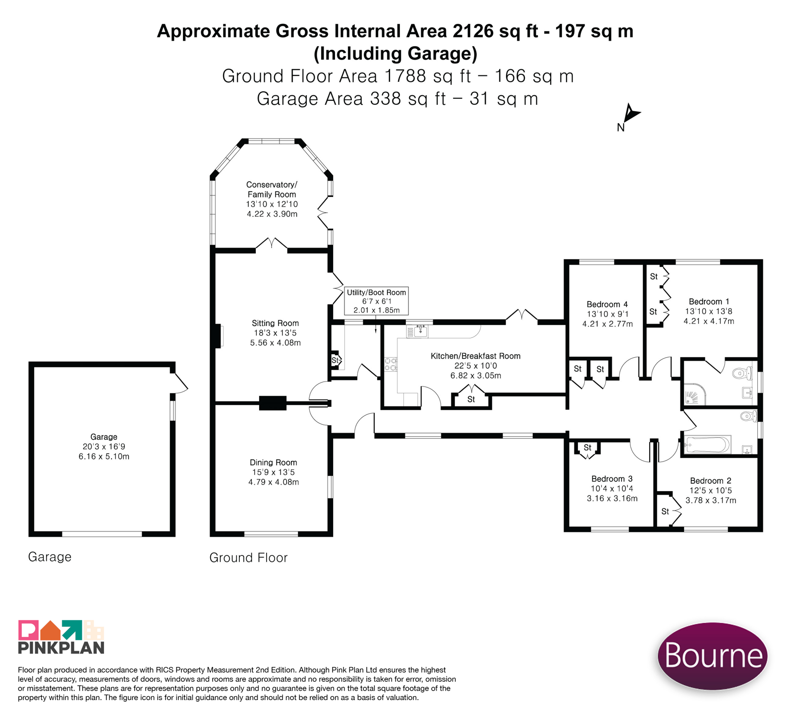 54, Telegraph Lane, Alton floorplan