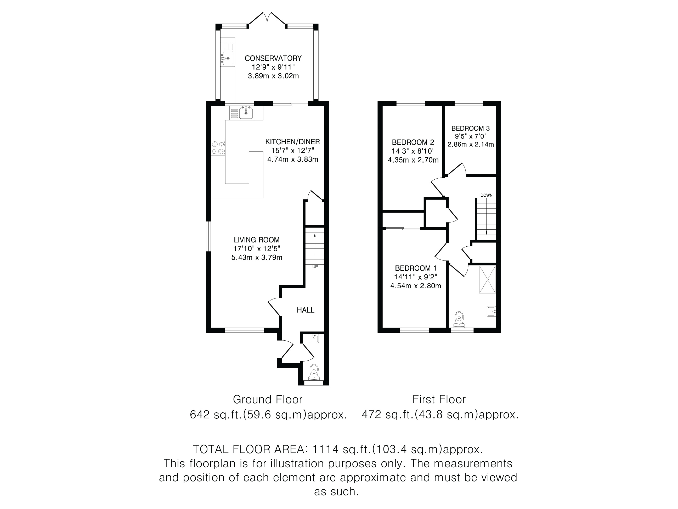 1, Glenwood, Hertfordshire floorplan