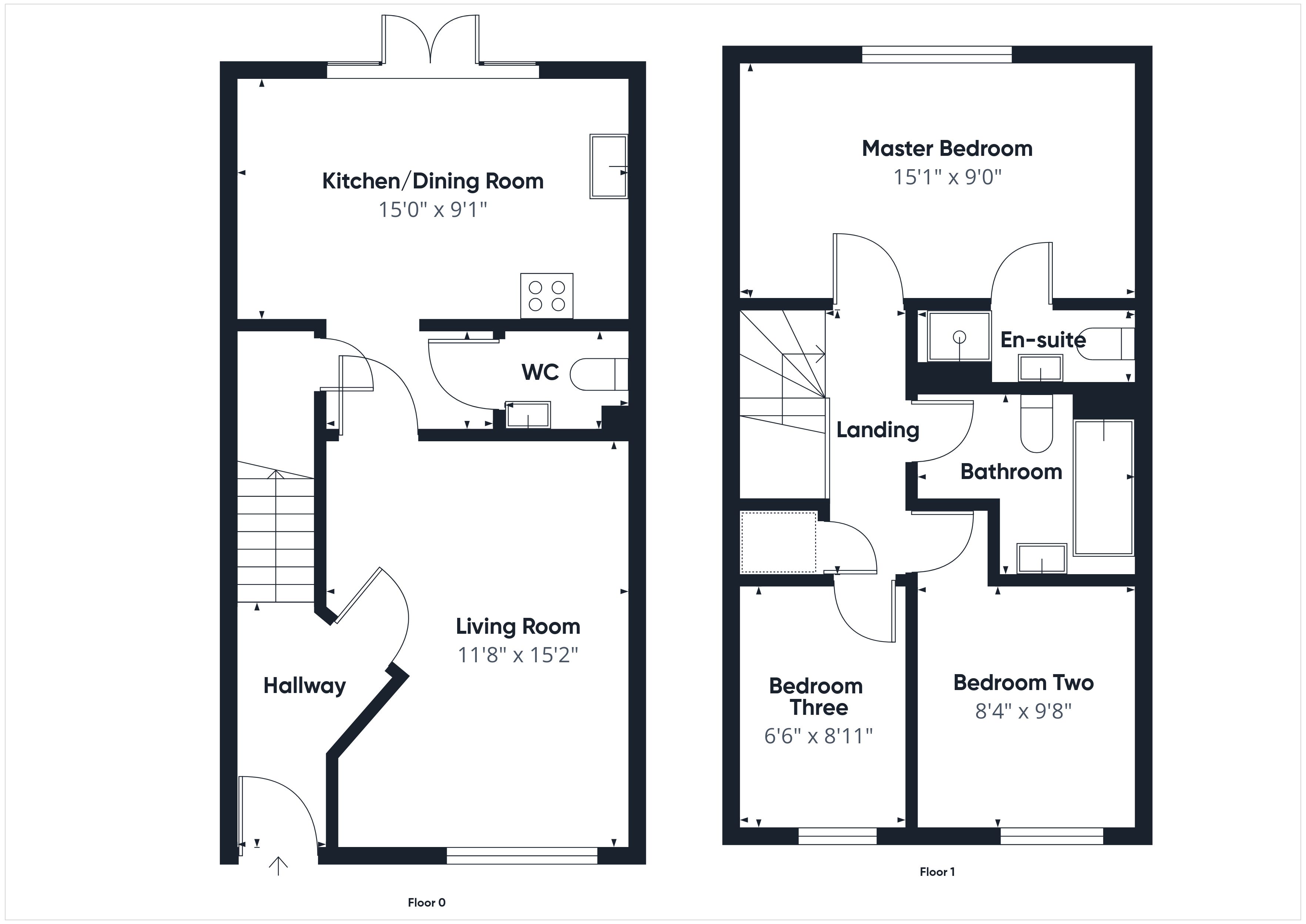 4, Honington Mews, Farnborough floorplan