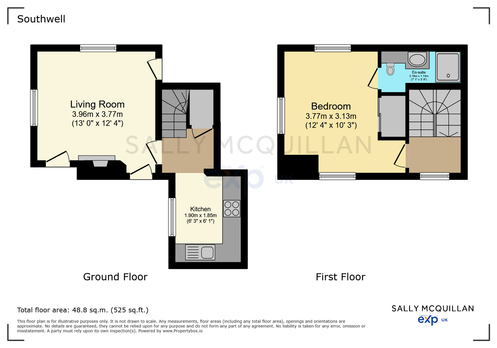 7a, Westgate, Southwell floorplan