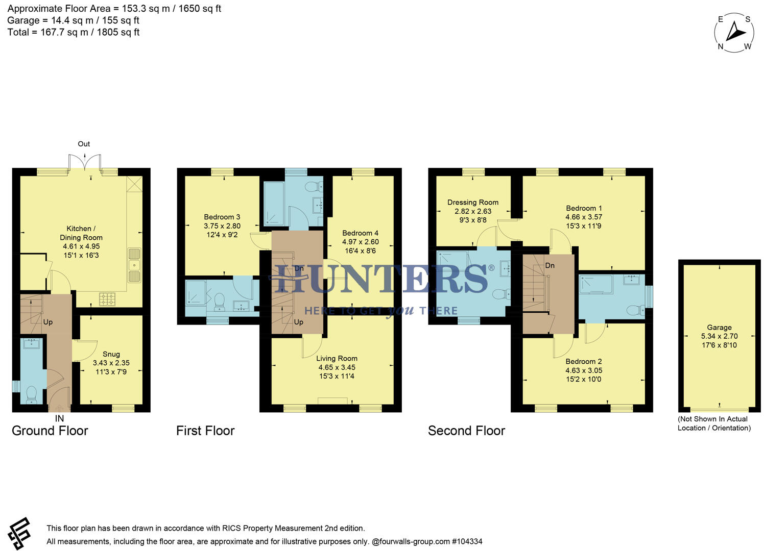 5, Latimer Close, Leeds floorplan