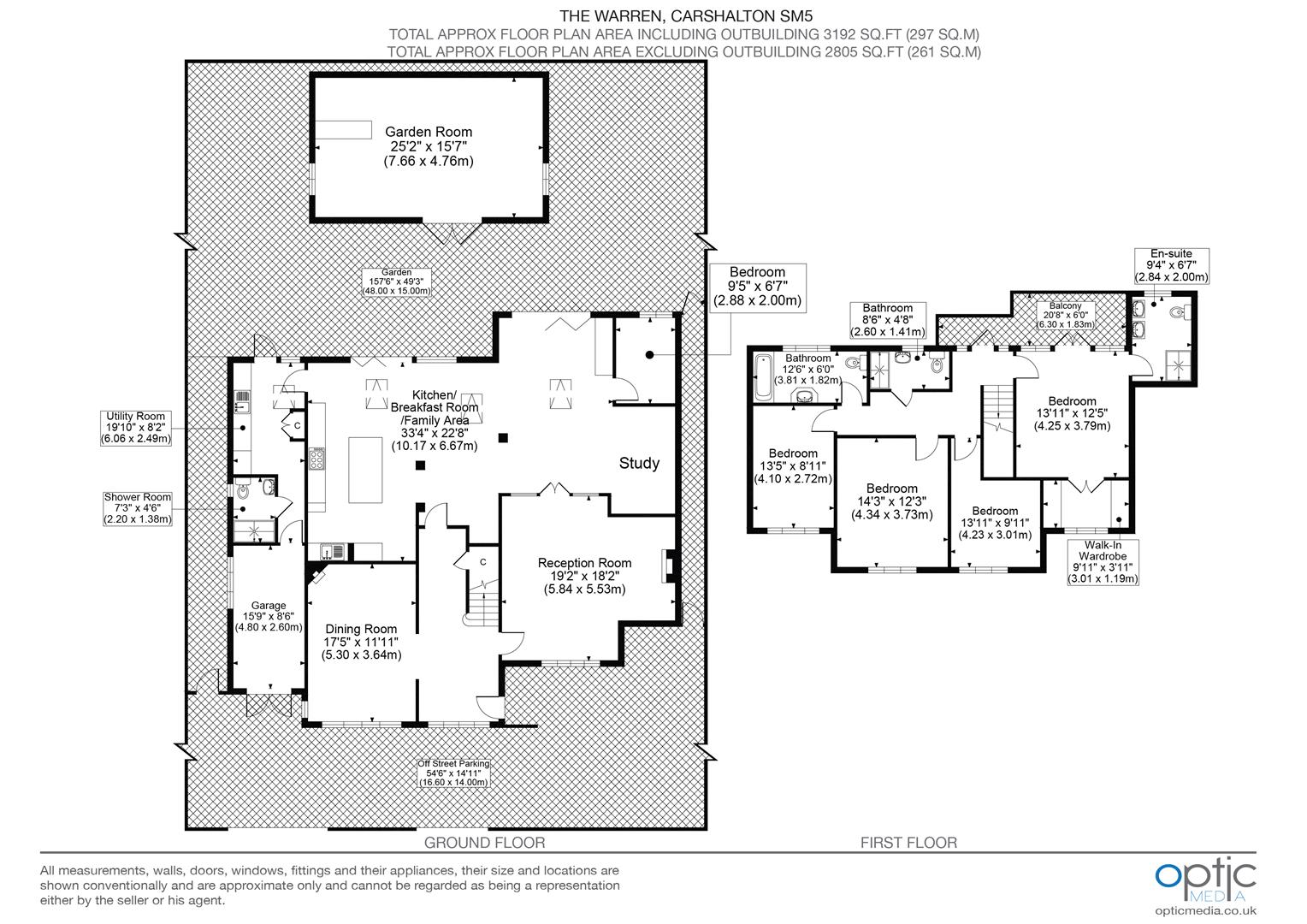 15, The Warren, Carshalton floorplan