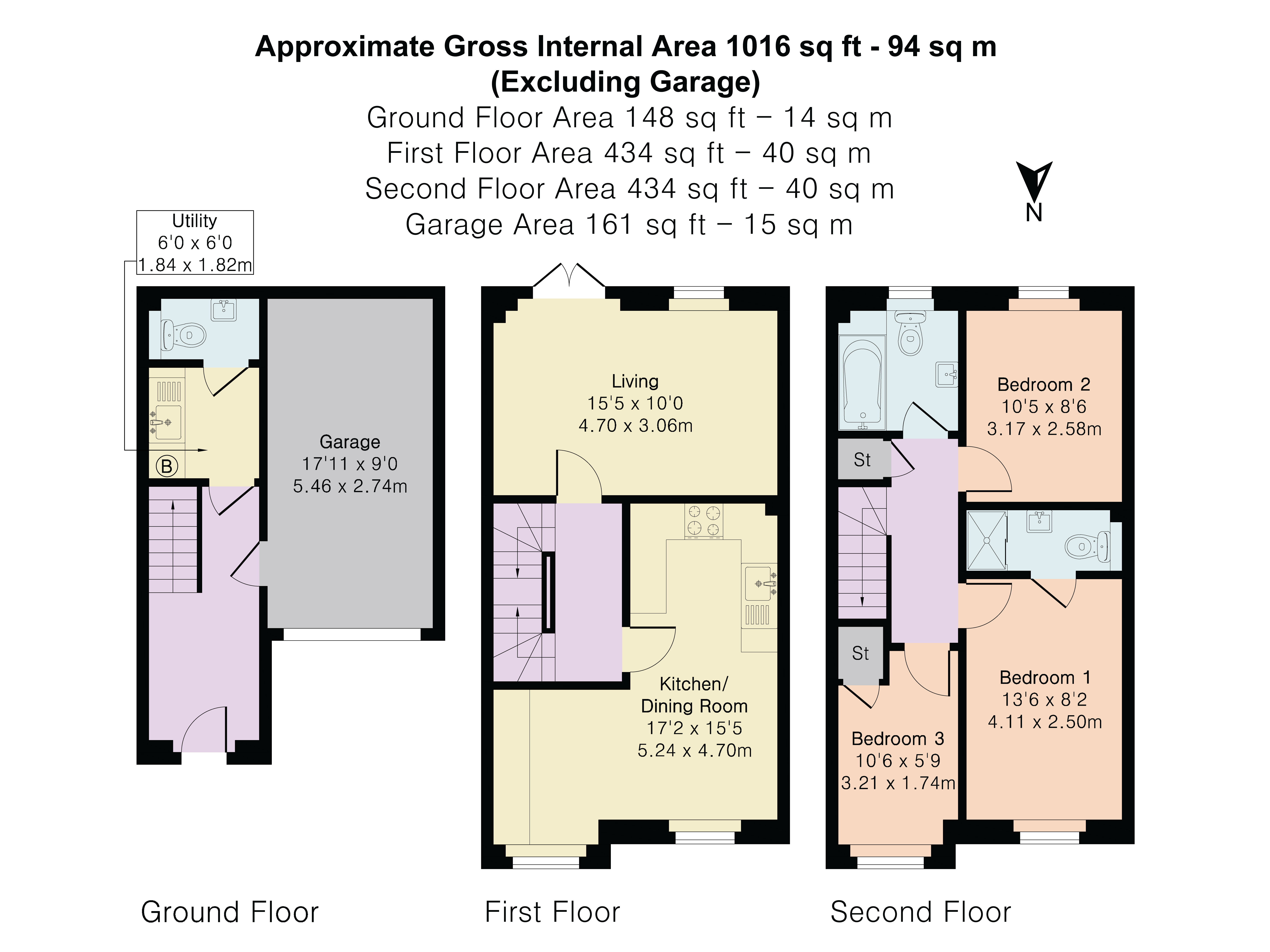 2, Cornflower Close, Paignton floorplan