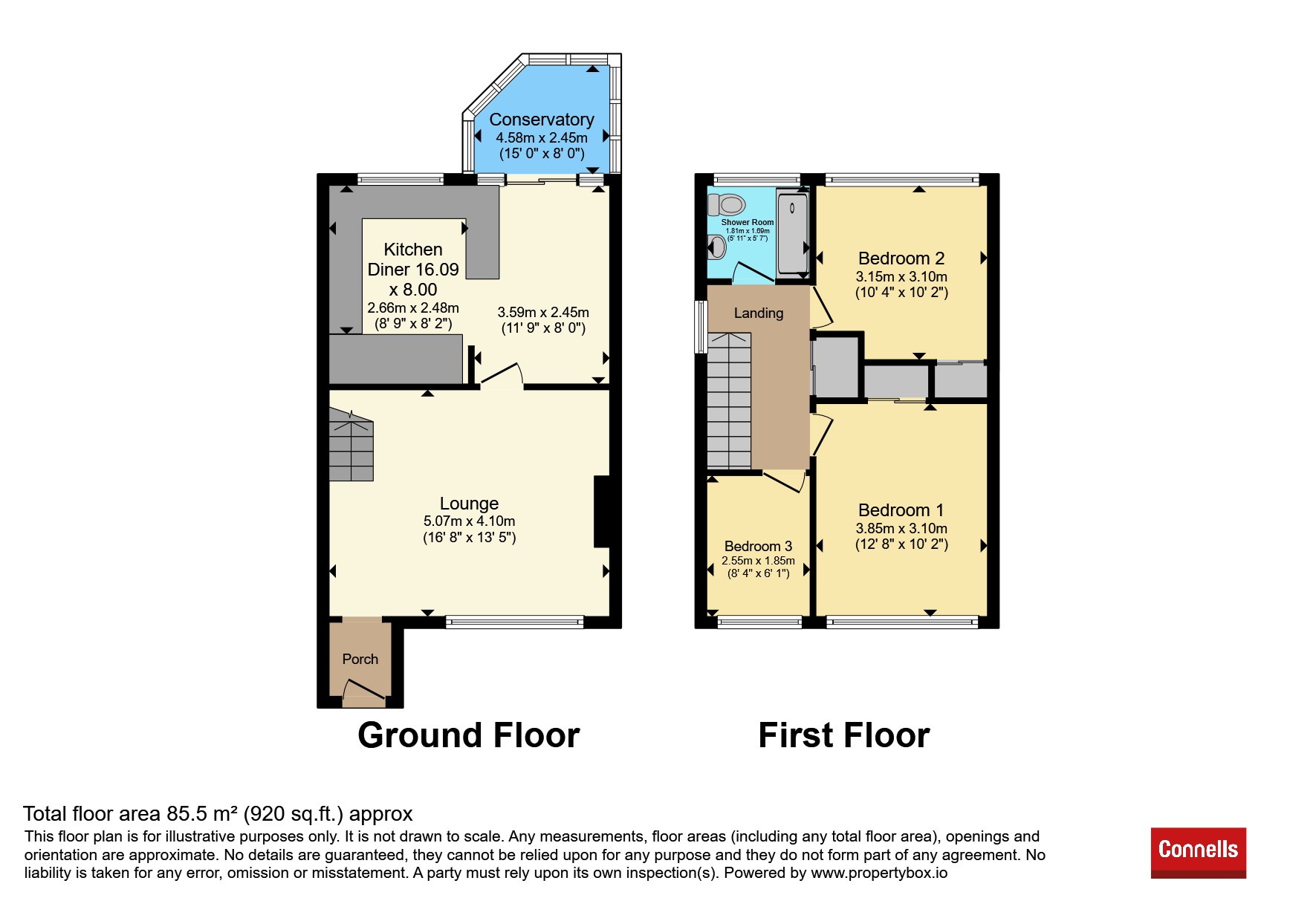 9, Greenfields, Salisbury floorplan