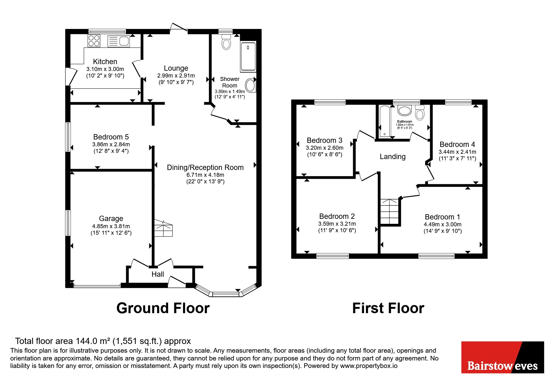 23, Aveley Road, Essex floorplan