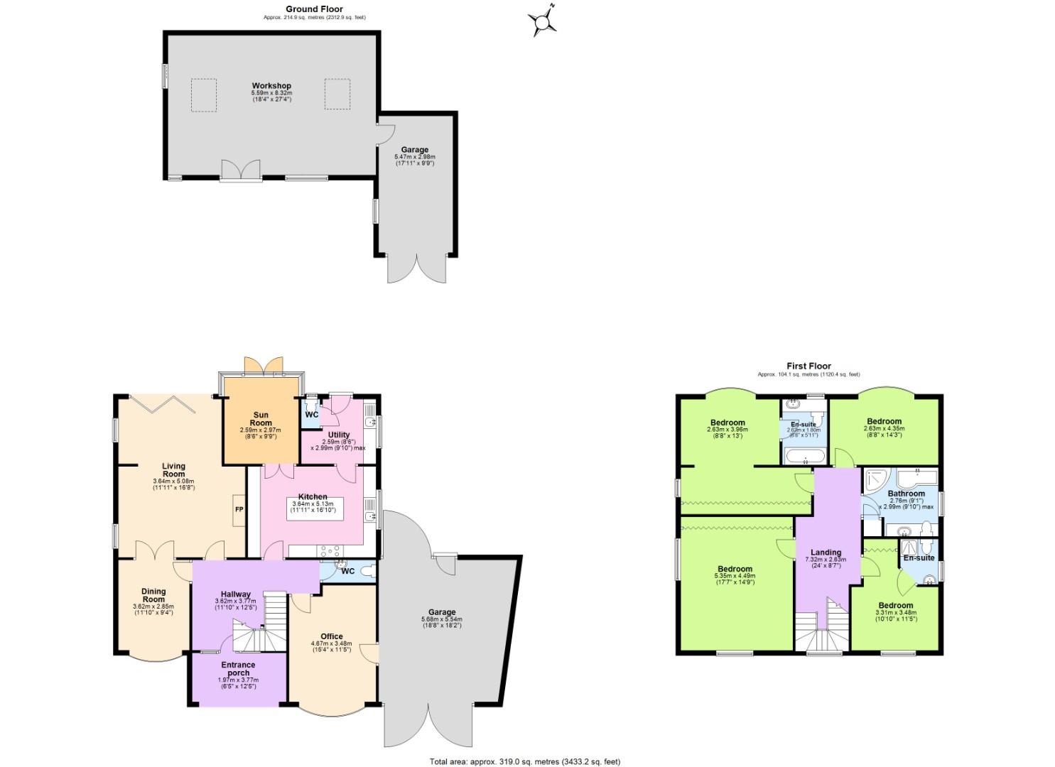 180, Melton Road, Nottingham floorplan
