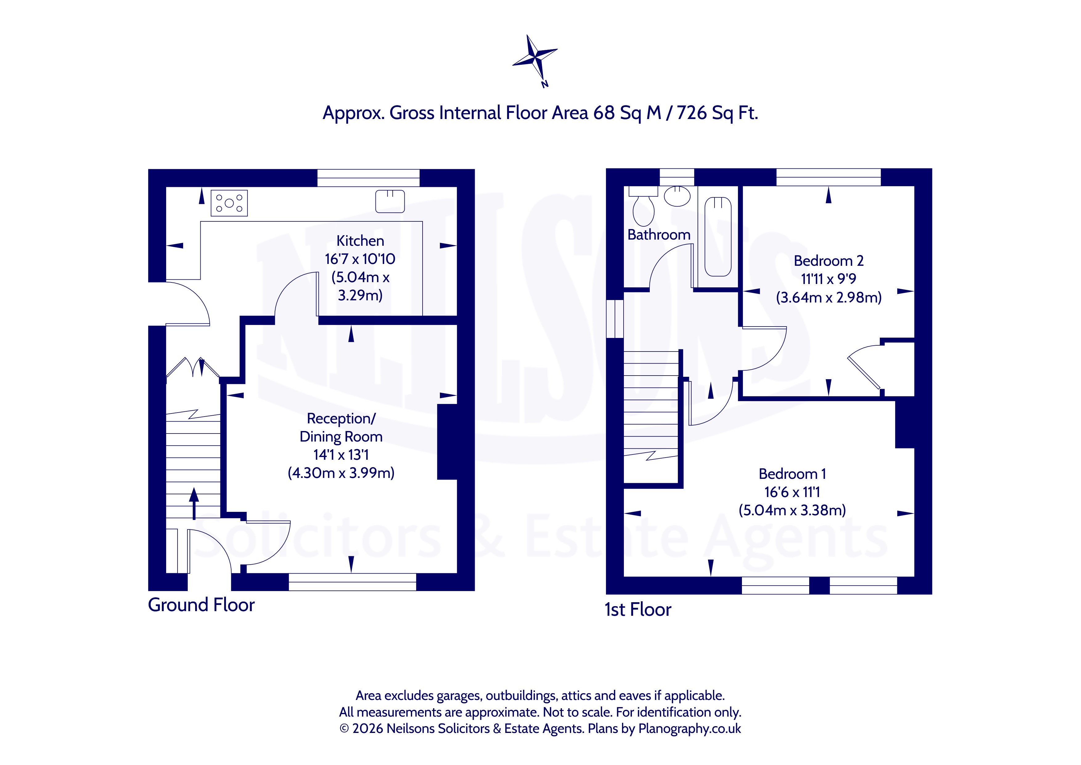 2, Braeside Road South, Gorebridge floorplan
