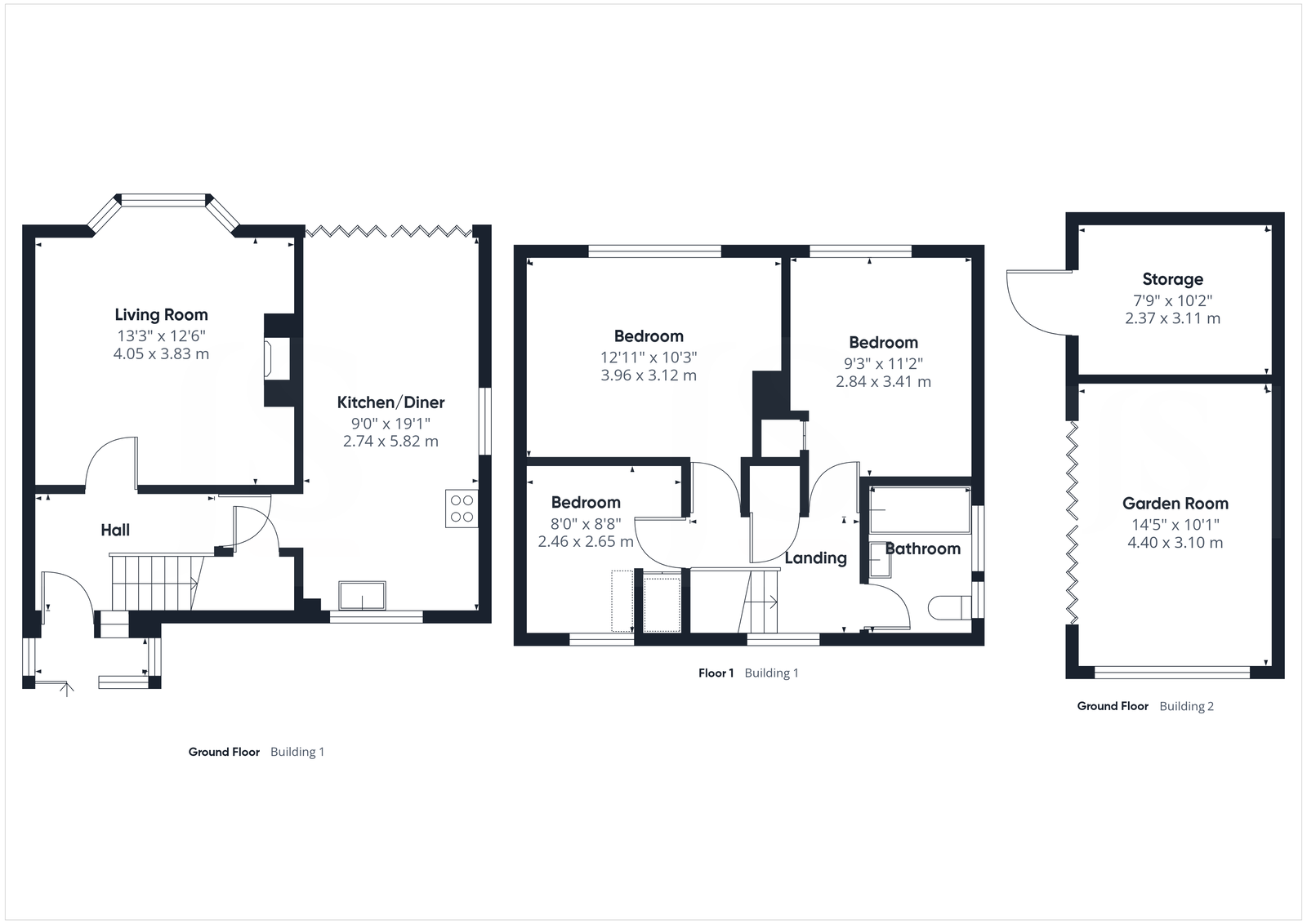 Bramble Crescent, Worthing floorplan