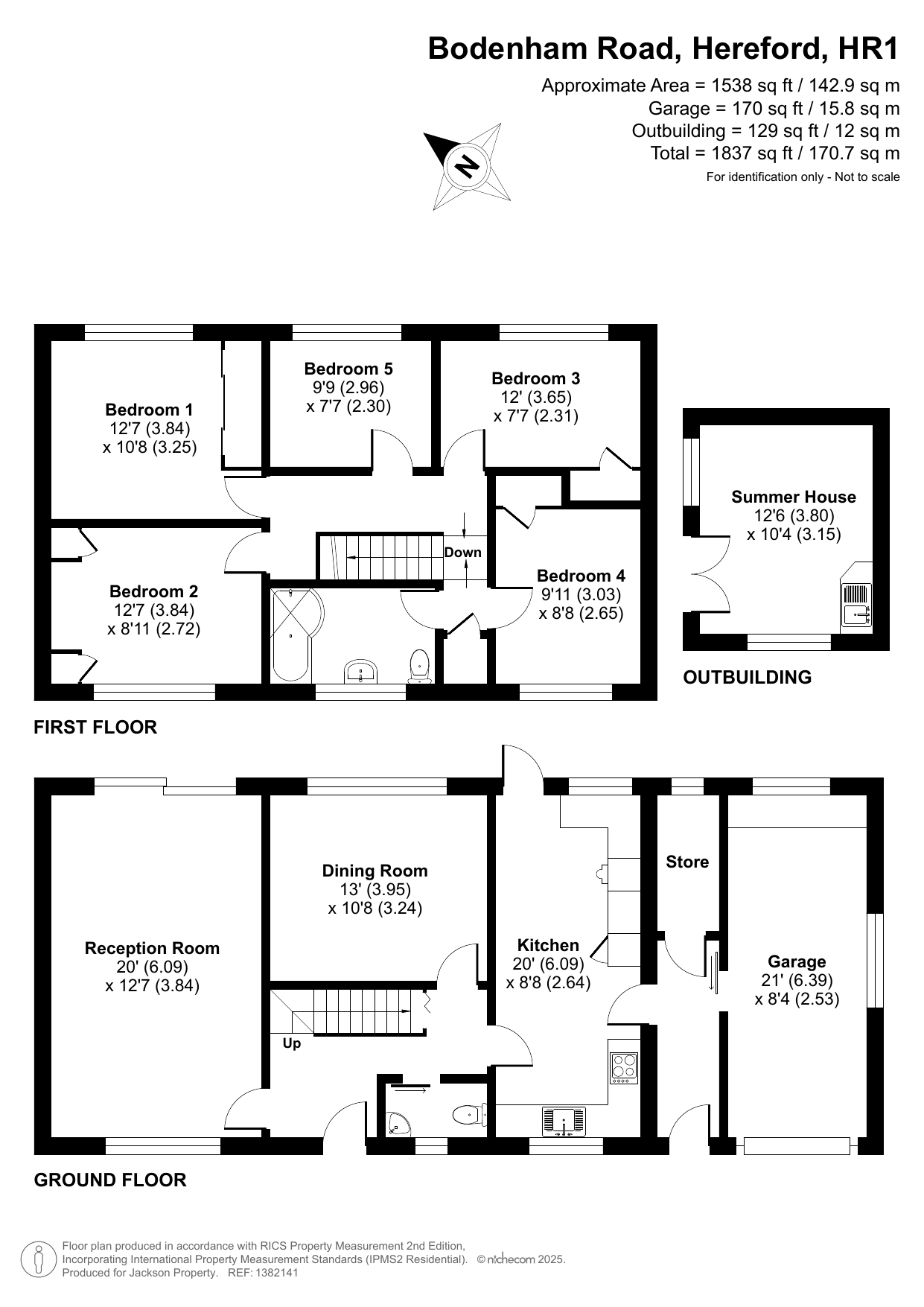 25 Bodenham Road, Hereford floorplan