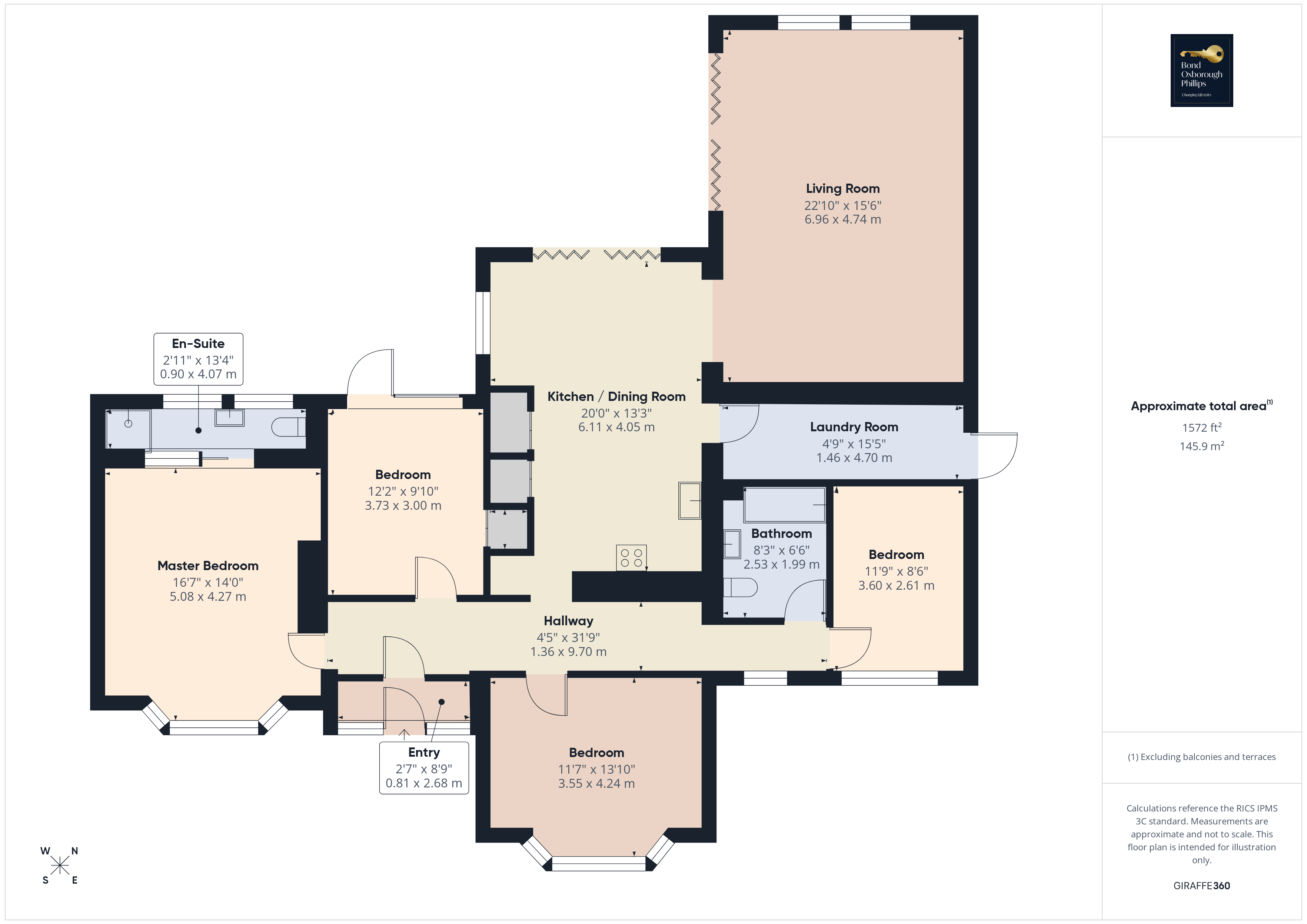 Trevena,, Bossiney Road, Cornwall floorplan
