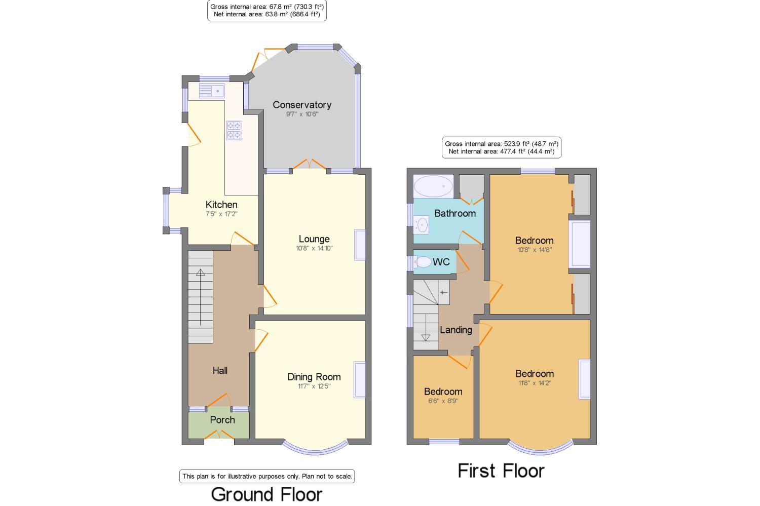 3 Bedrooms Semi-detached house for sale in Fieldway, Higher Bebington, Wirral CH63