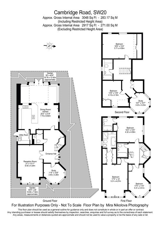 25A, Cambridge Road, London floorplan