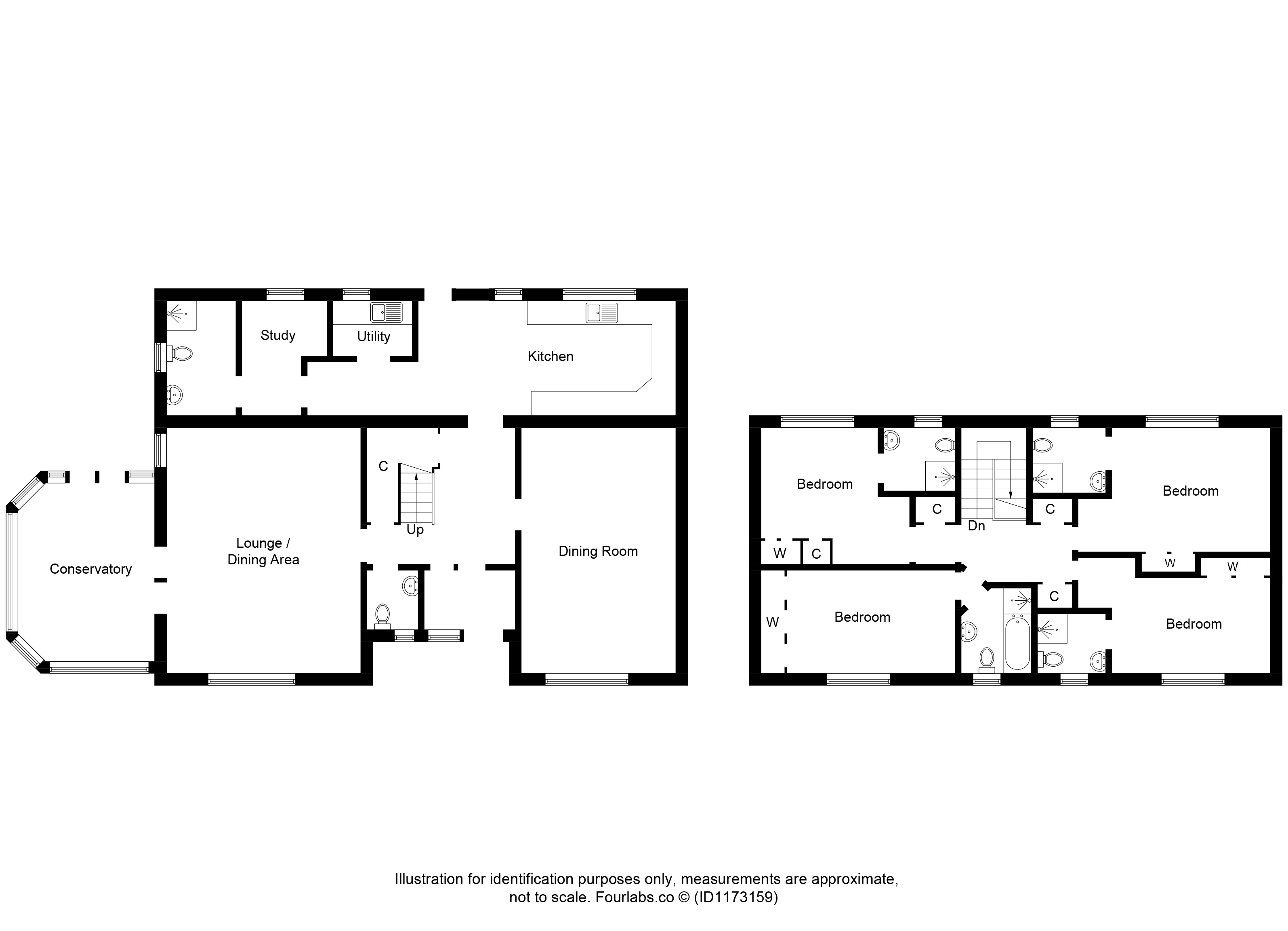 Inishowen, Dundee Road, Arbroath floorplan