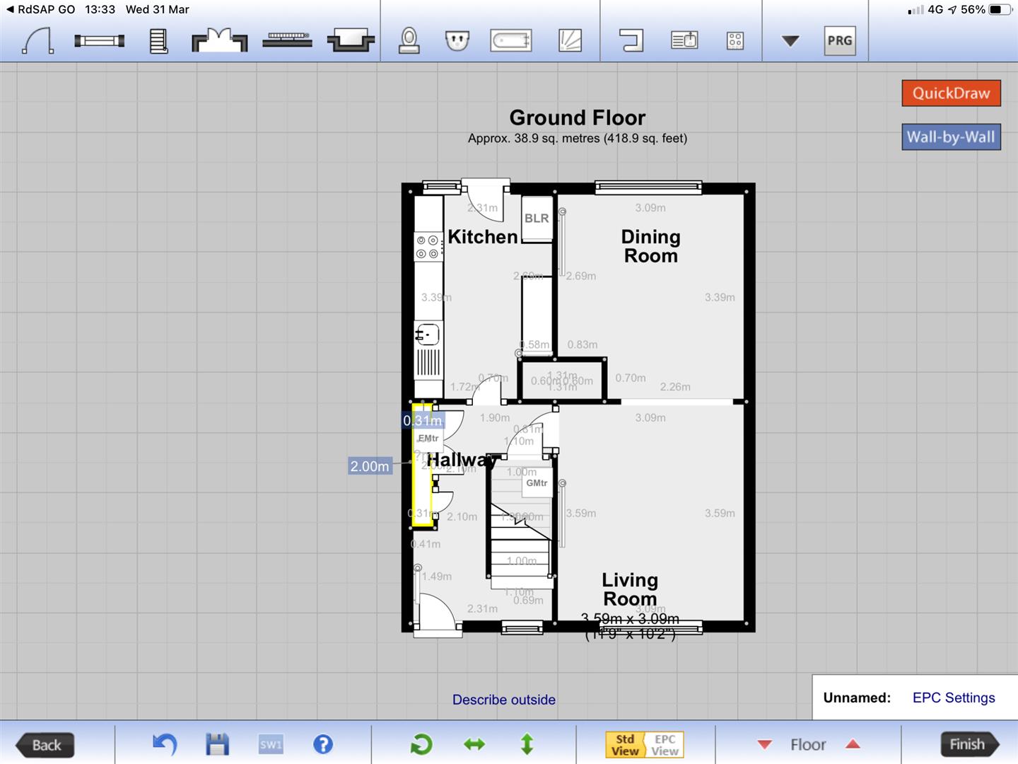 Hatfield Place, Peterlee SR8, 3 bedroom terraced house to rent
