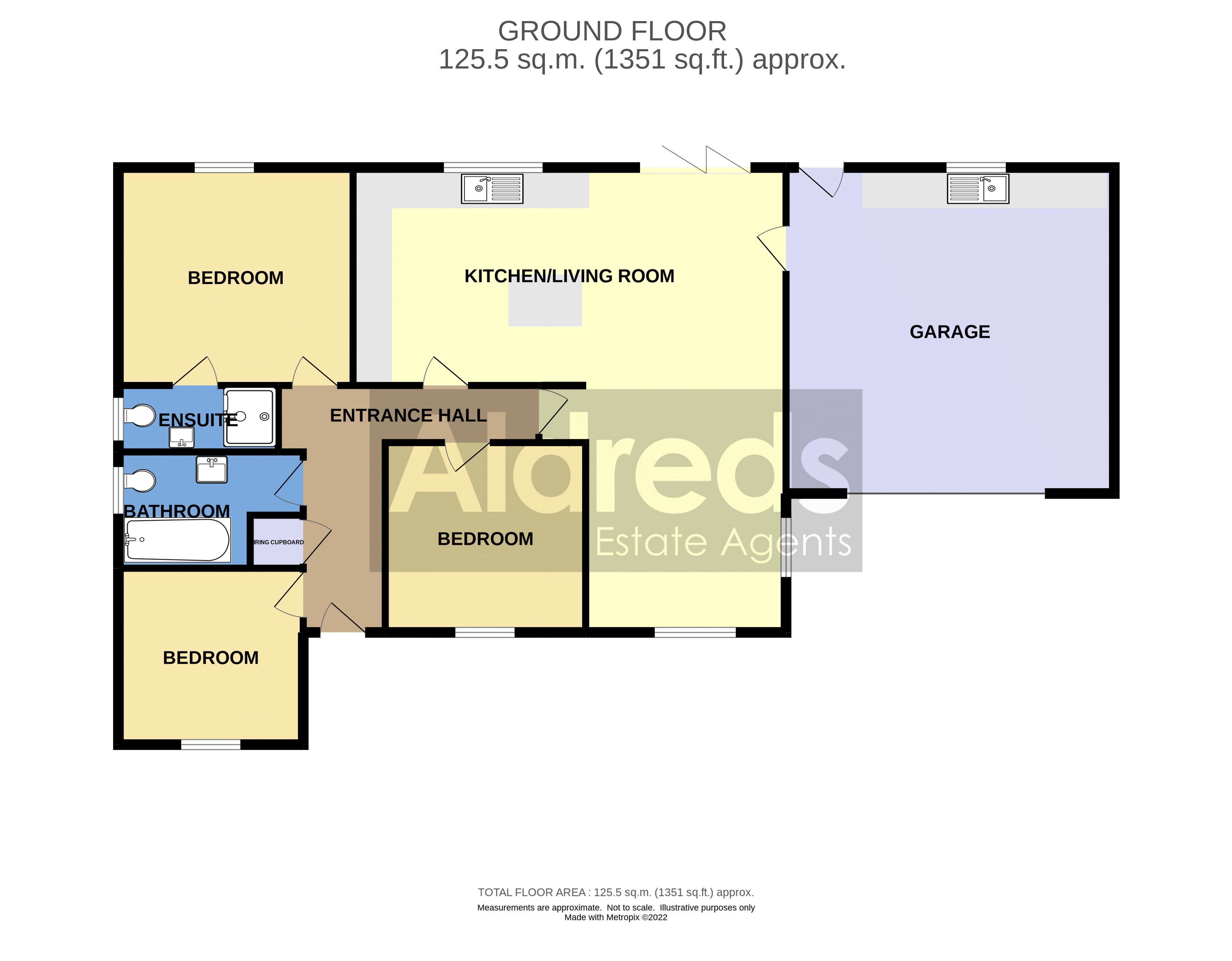 North Road, Hemsby, Great Yarmouth NR29, 3 bedroom detached bungalow