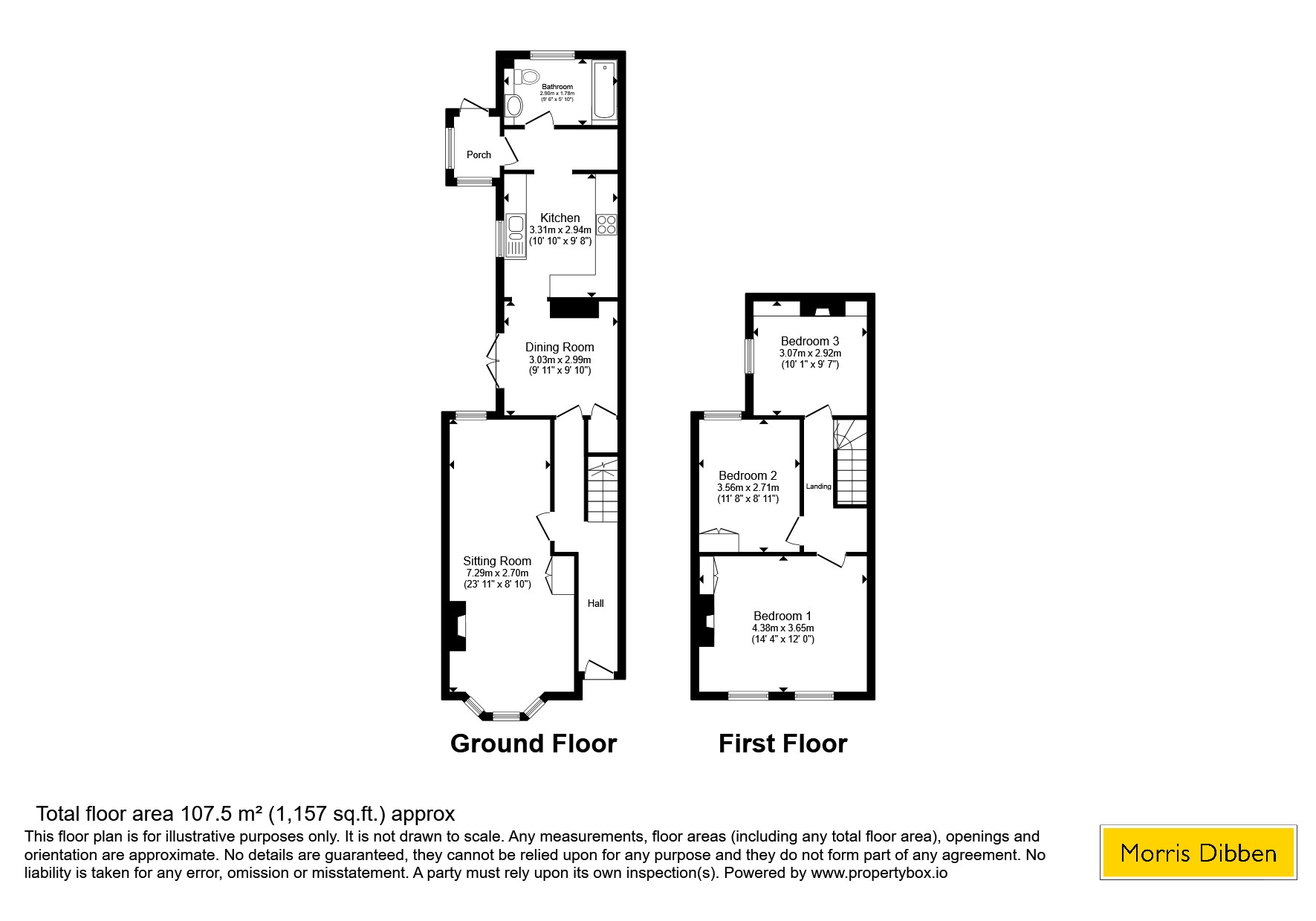 9, Aberdeen Road, Southampton floorplan