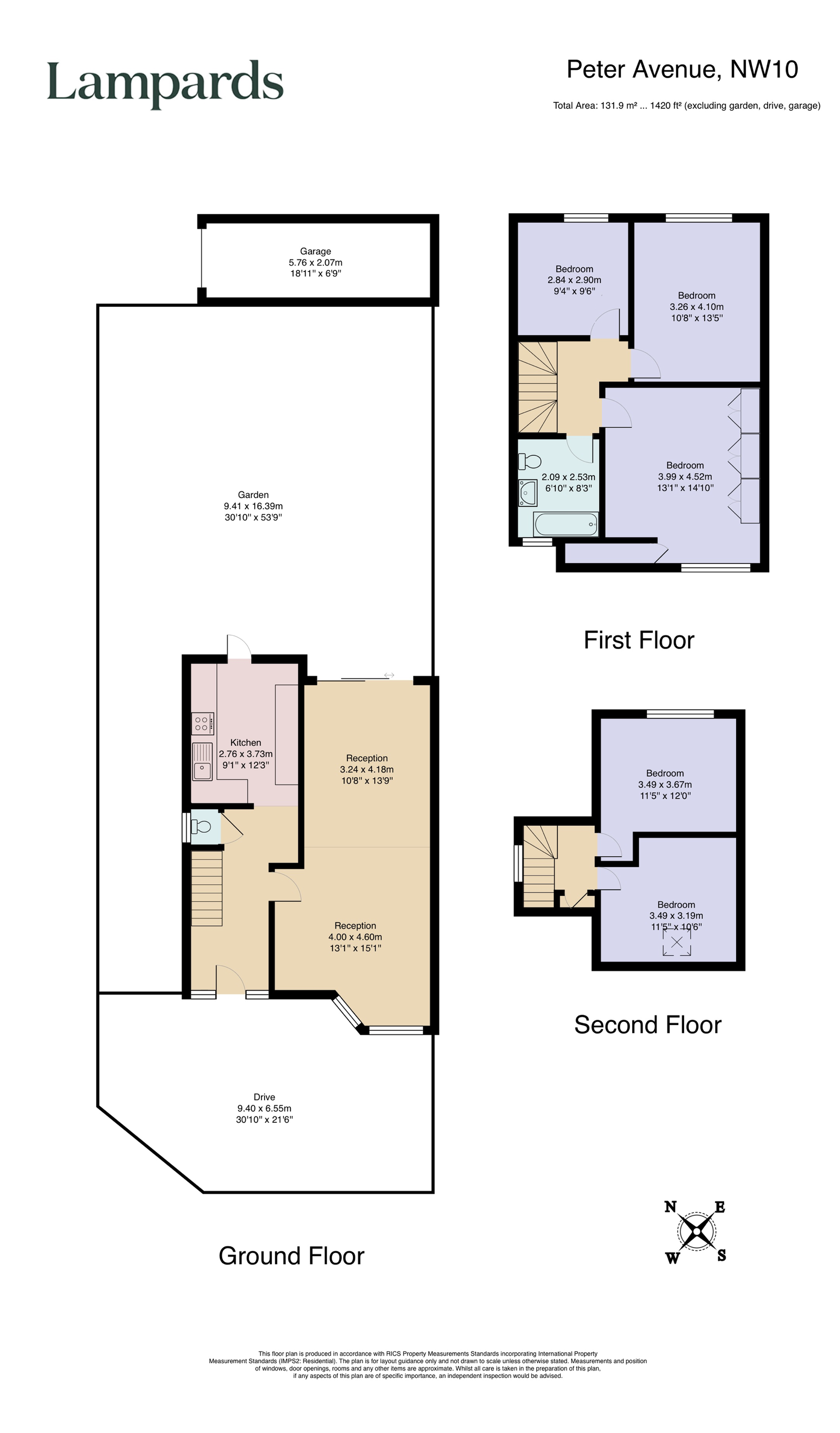 20, Peter Avenue, London floorplan