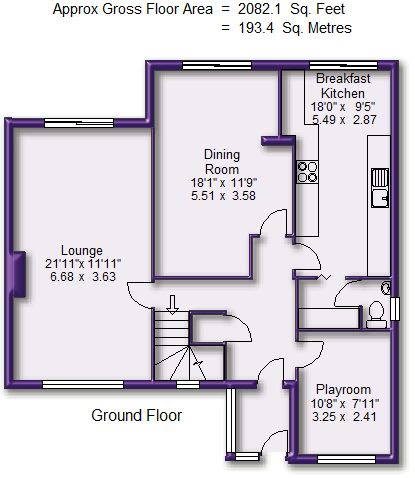5 Bedrooms Detached house to rent in Coppice Avenue, Sale M33