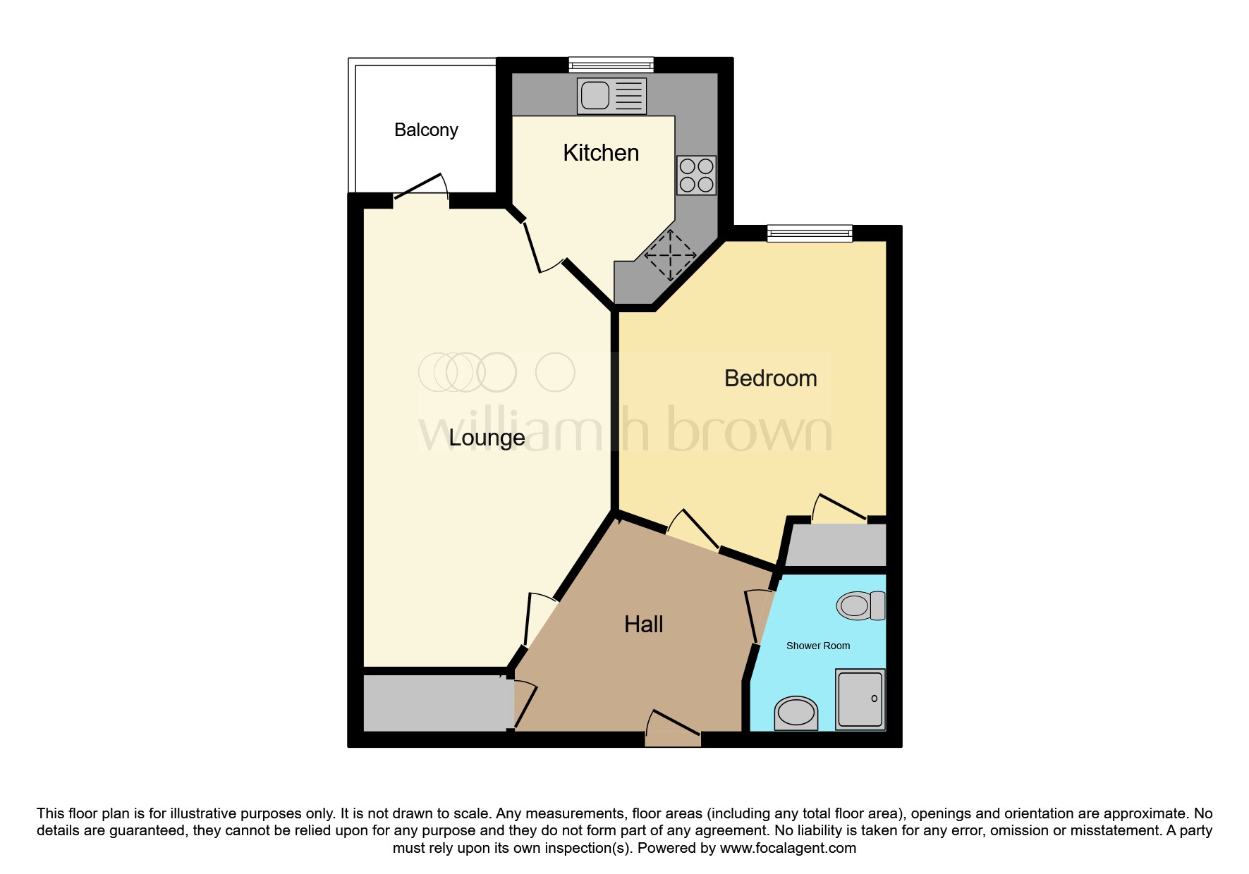 43, Miami House, Princes Road, Chelmsford floorplan