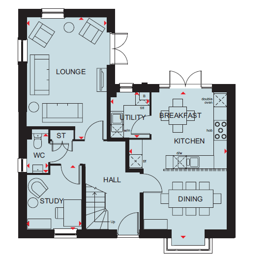 H8808228, White Post, Stratton On The Fosse, Midsomer Norton floorplan