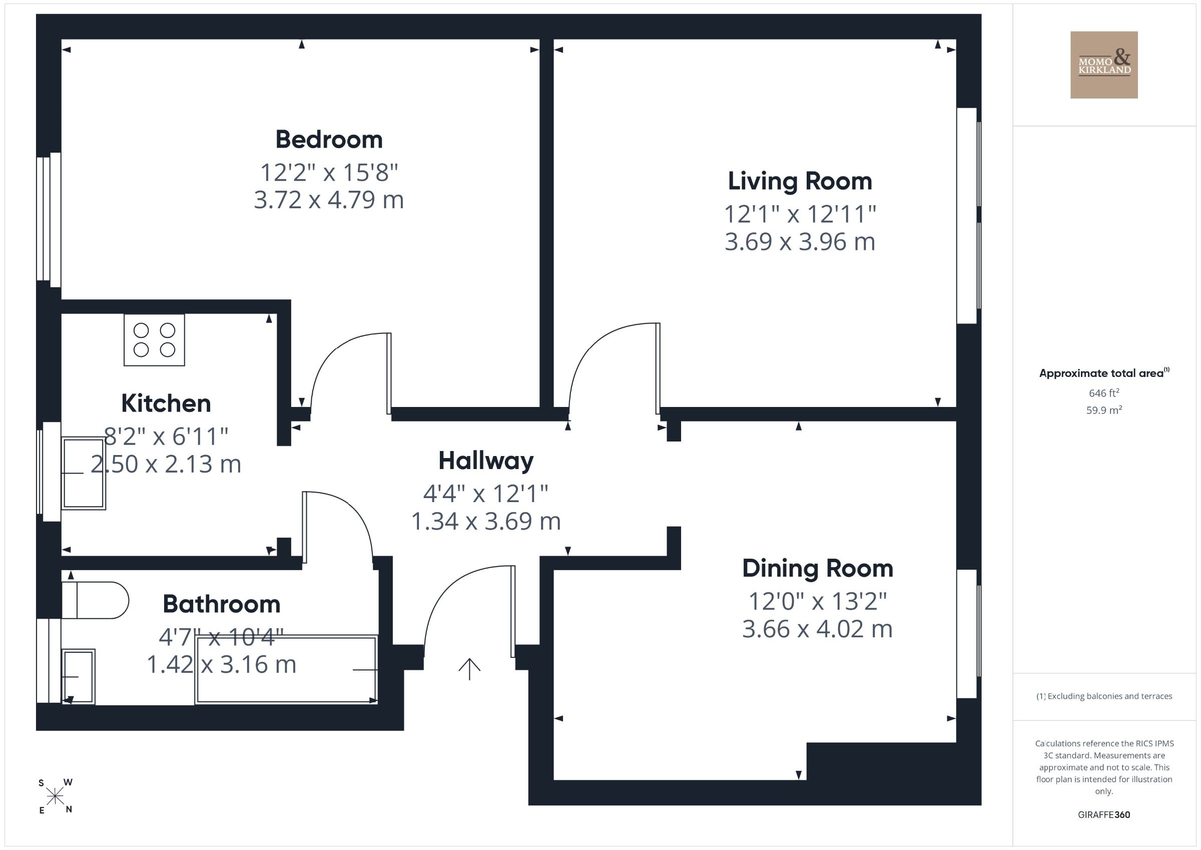 113a Old Manse Road, Wishaw floorplan