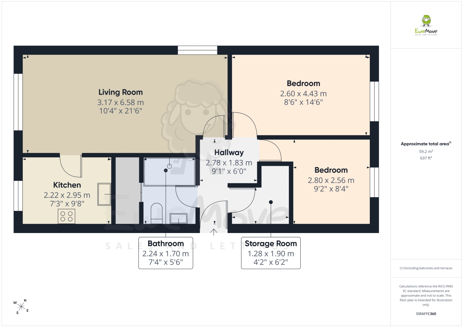 68, Lincoln Way Rainhill, Prescot floorplan