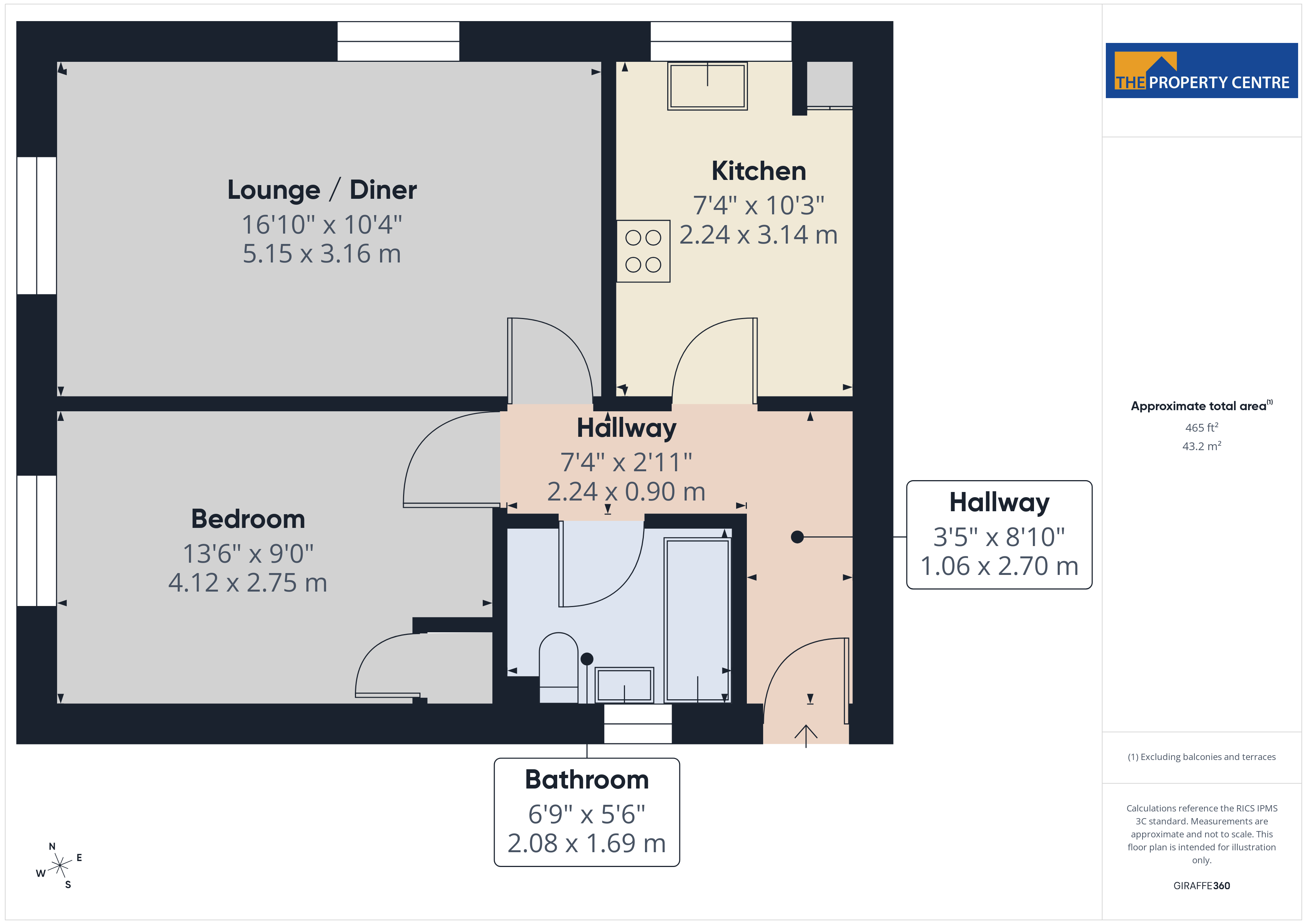 16 Elgar Court,, Rainbow Hill, Worcestershire floorplan