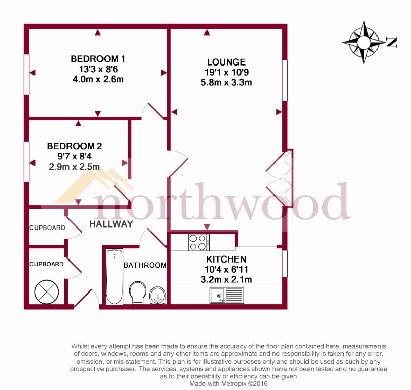 68, Amersham Road, Reading floorplan