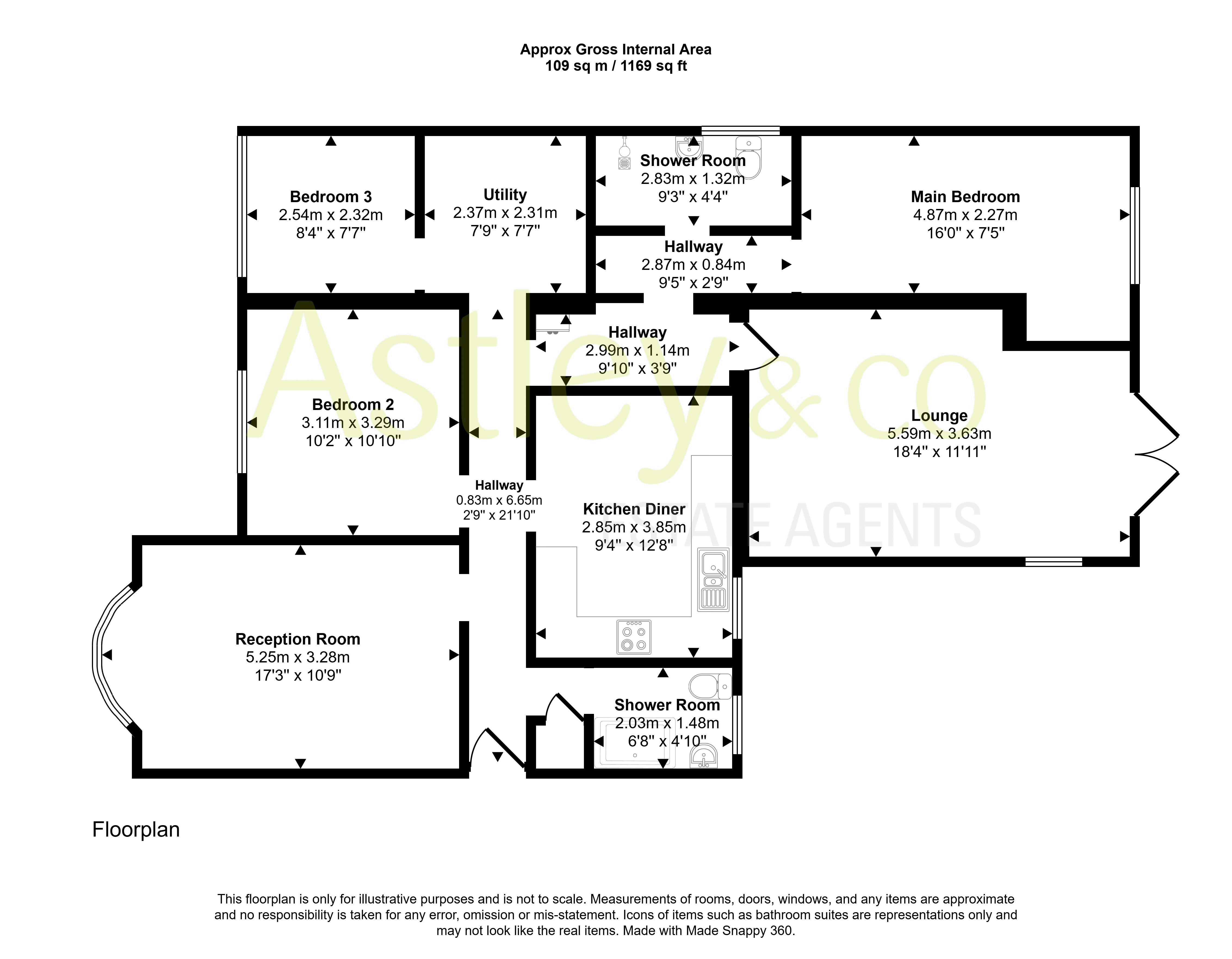 149, North Walsham Road, Norwich floorplan