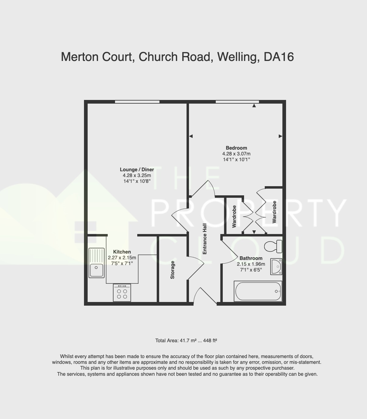 Flat 19, Merton Court, Welling floorplan