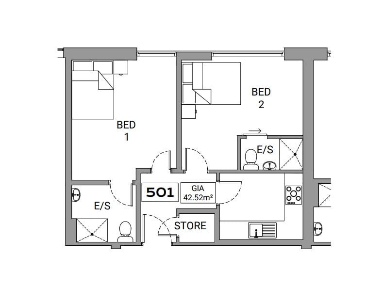Saxon House, Herigate Gate, Derby floorplan