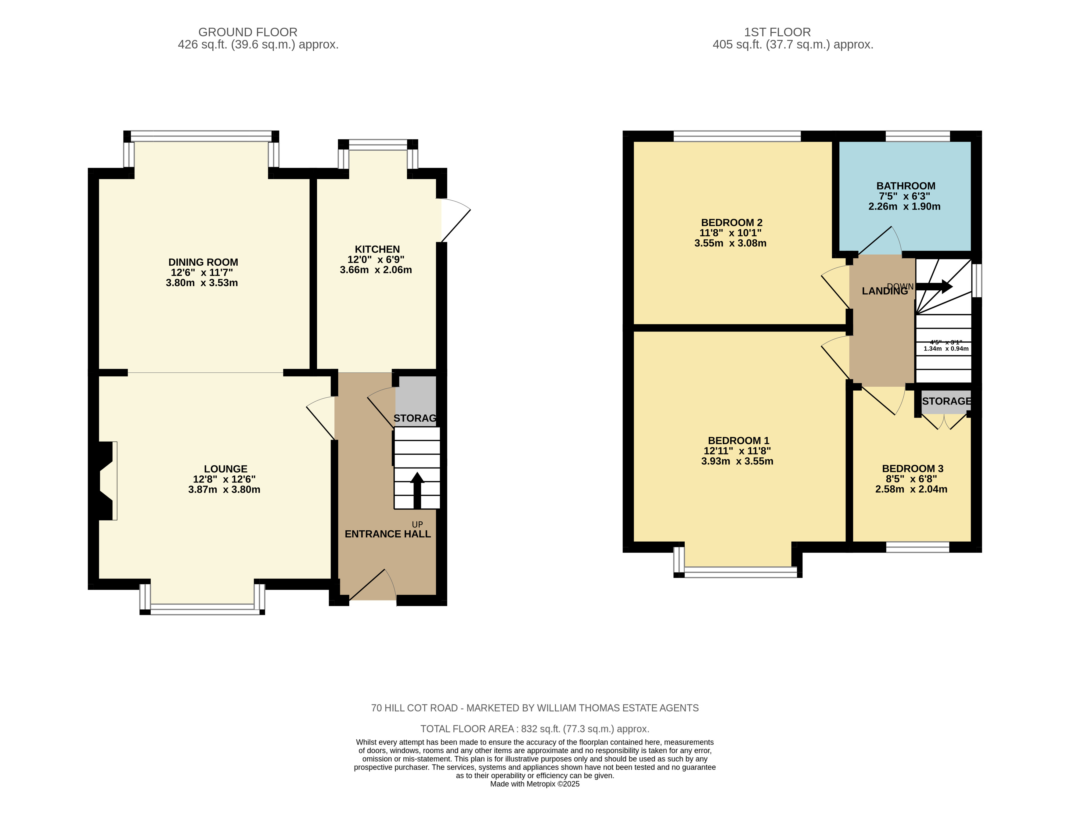 Hill Cot Road, Sharples, Bolton, Gtr Manchester, BL1 floorplan
