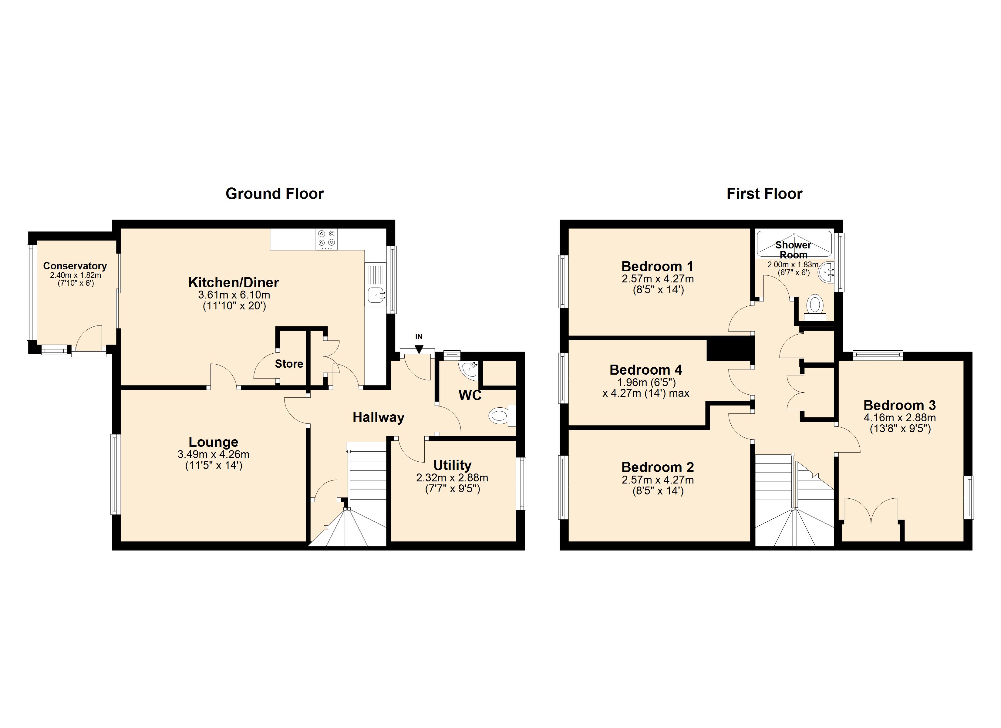 St Marks Crescent, Birmingham B1, 4 bedroom end terrace house for sale