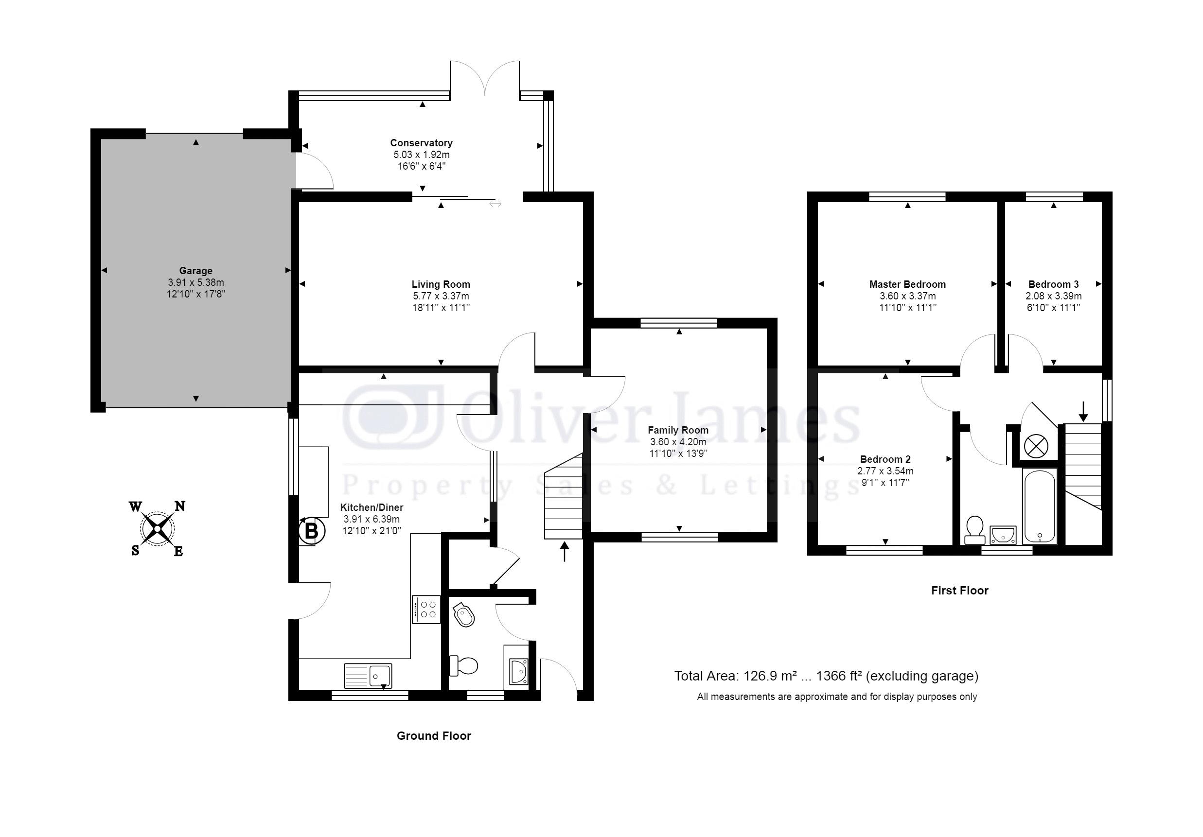 3 Bedrooms Detached house for sale in Vineyard Way, Buckden, Cambridgeshire. PE19