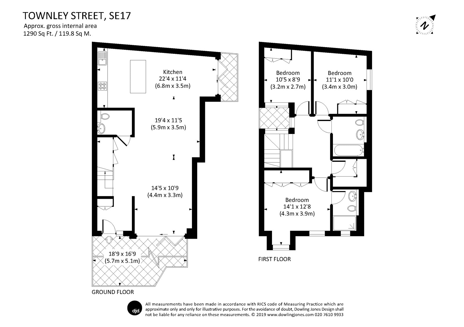 3 Bedrooms  for sale in Townley Street, London SE17