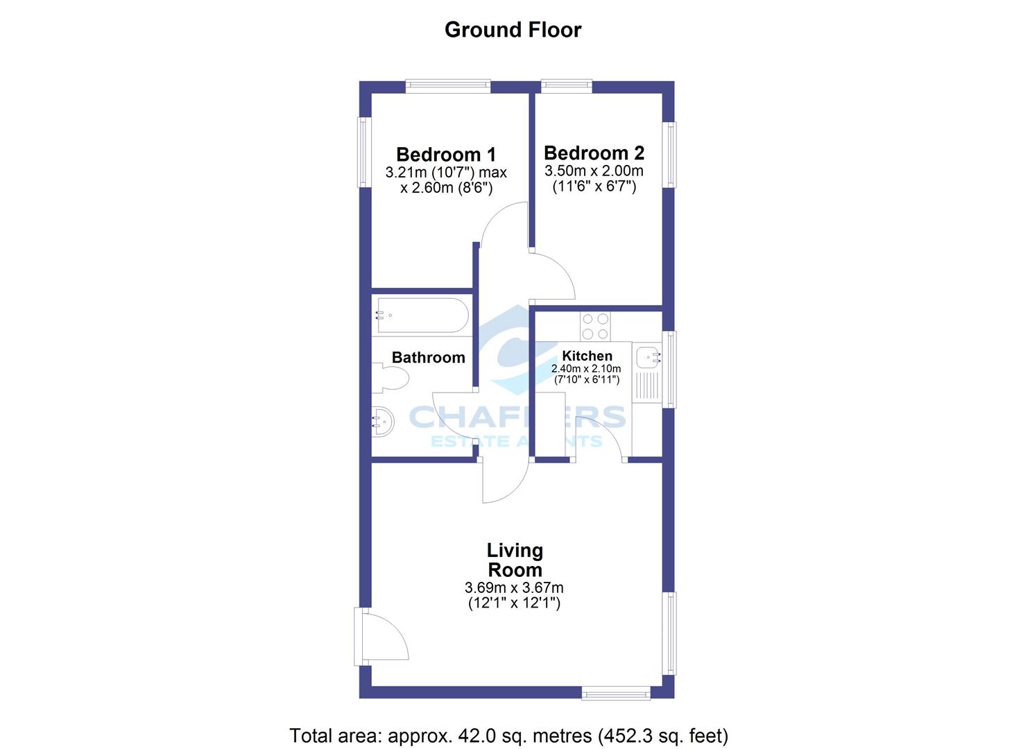 4, King Edwards Court, Shaftesbury floorplan