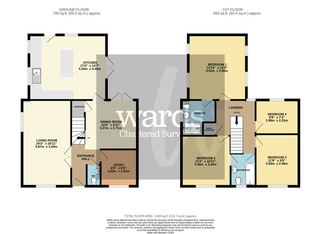 Lime Avenue, Sapcote floorplan