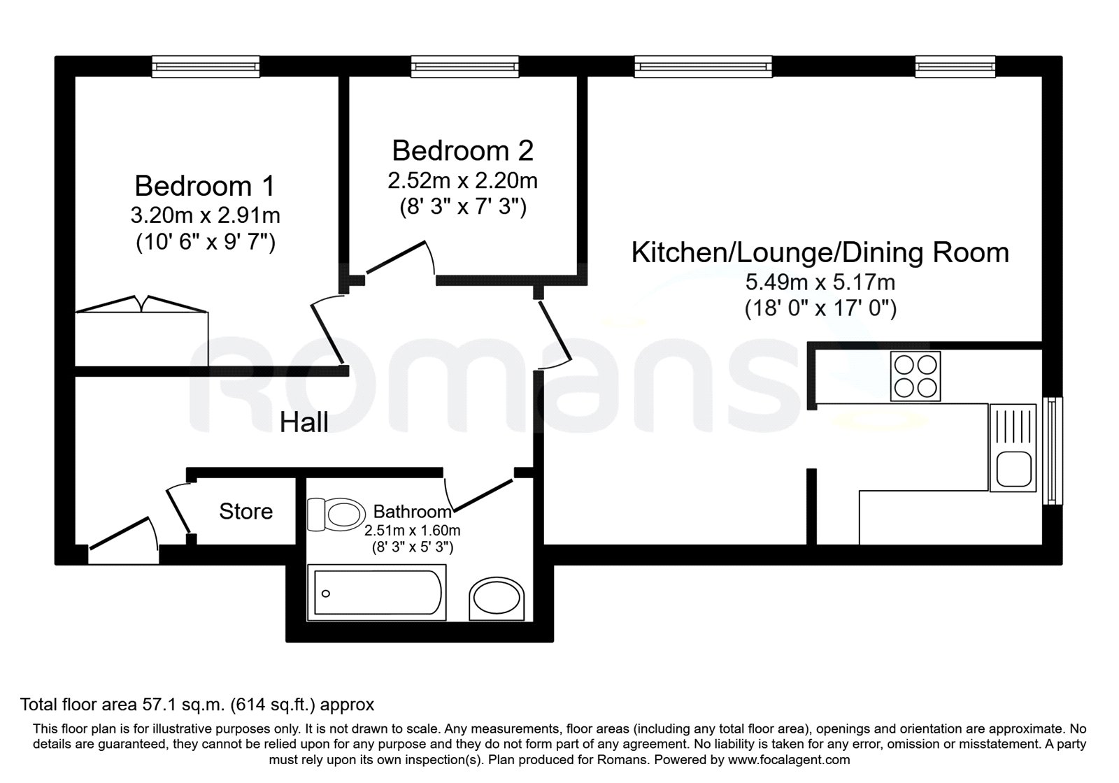 2, Ellen Drive, Hampshire floorplan