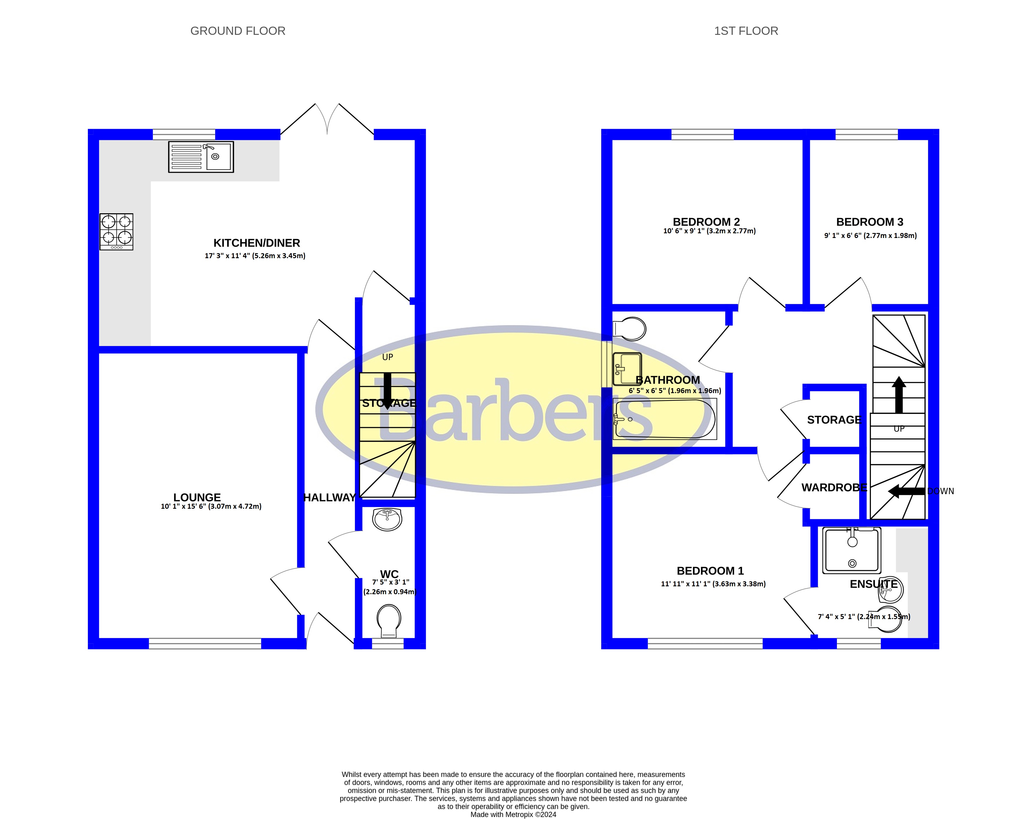 18, Frederick Beech Grove, Telford floorplan