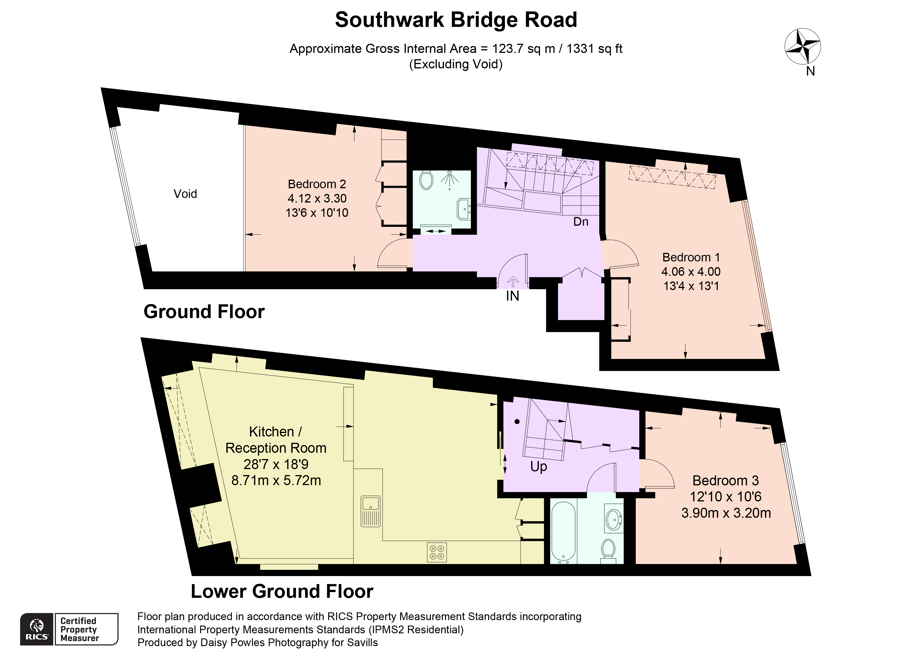Southwark Bridge Road, London floorplan